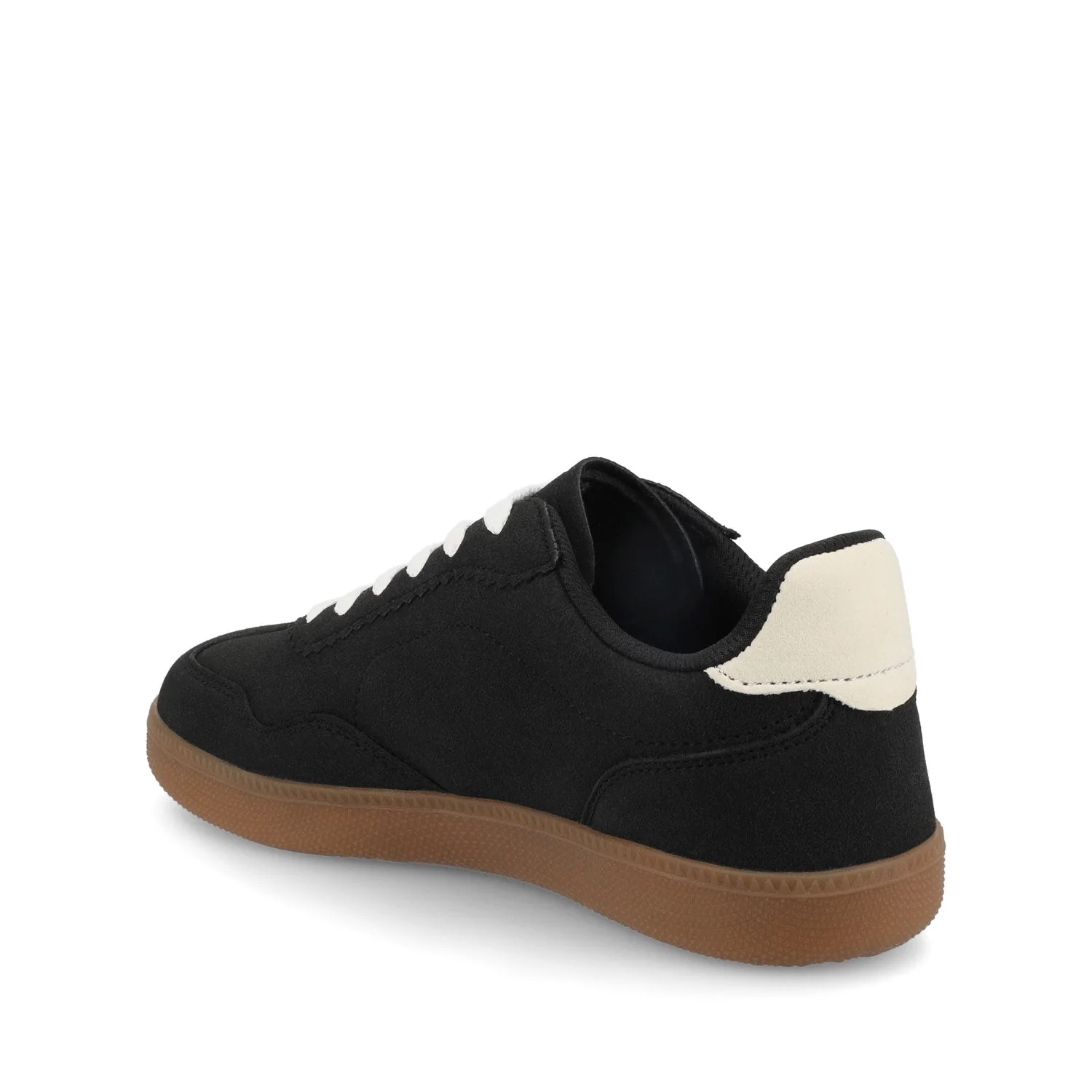 LUMMIE CASUAL LACE UP SNEAKERS - Black PU - Image 4