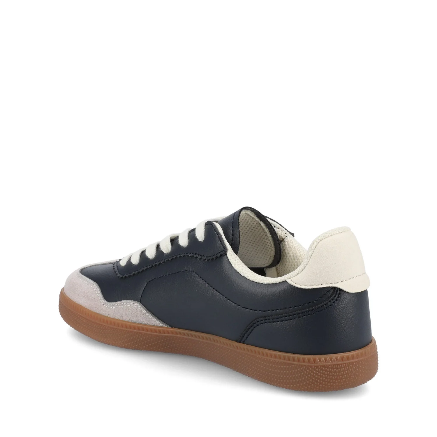 LUMMIE CASUAL LACE UP SNEAKERS - Navy Nubuck - Image 4