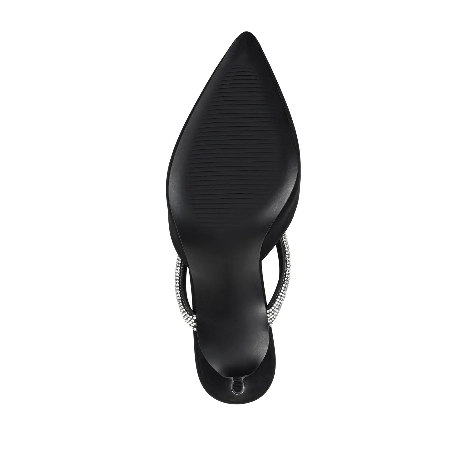 LUNNA STILETTO HEEL MULES IN WIDE - Black - Image 8