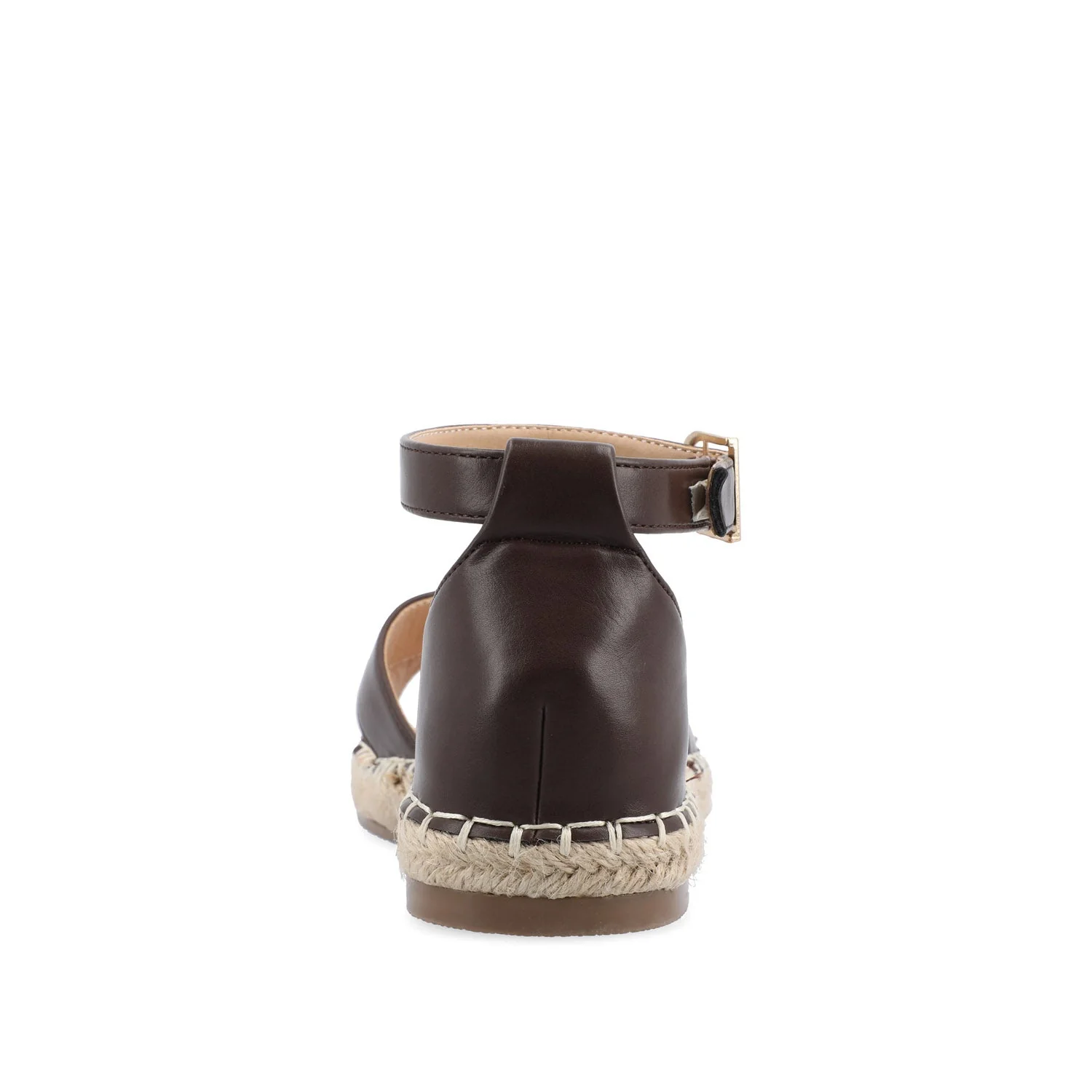 LYDDIA ESPADRILLE SANDALS IN VEGAN LEATHER - Brown - Image 7