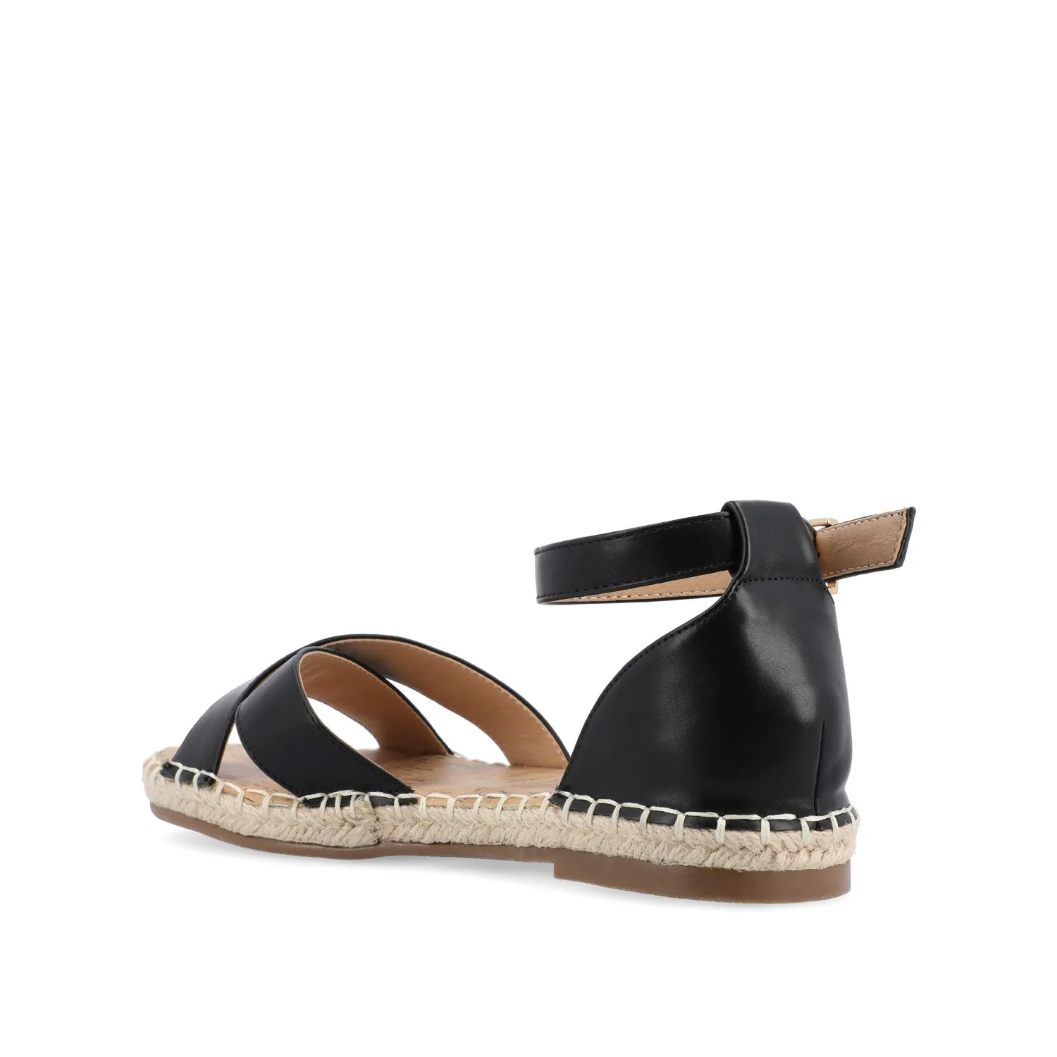 LYDDIA ESPADRILLE SANDALS IN WIDE - Black - Image 4