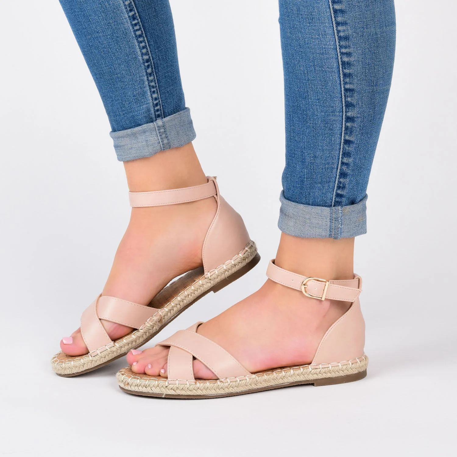 LYDDIA ESPADRILLE SANDALS IN WIDE - Green - Image 10