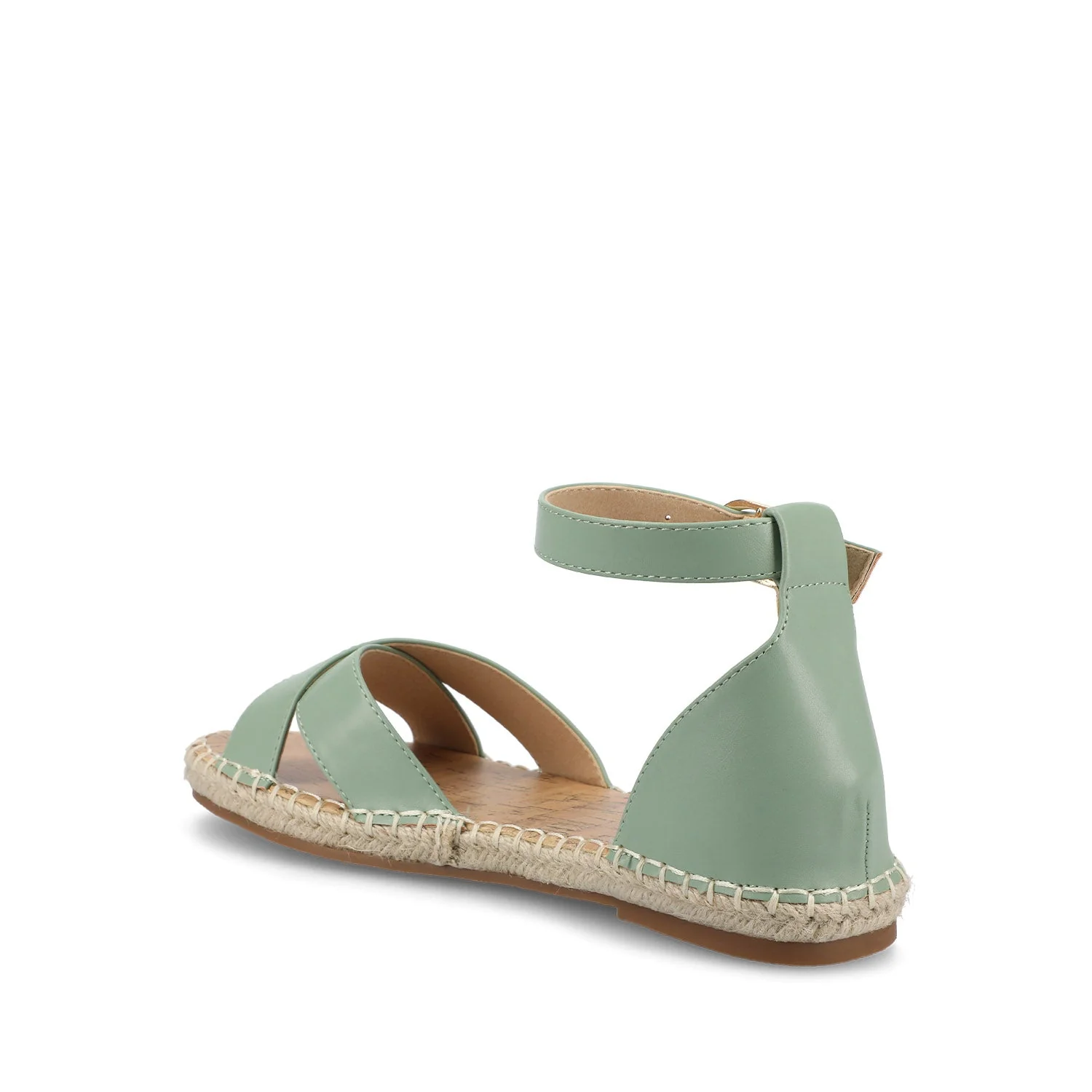 LYDDIA ESPADRILLE SANDALS IN WIDE - Green - Image 5