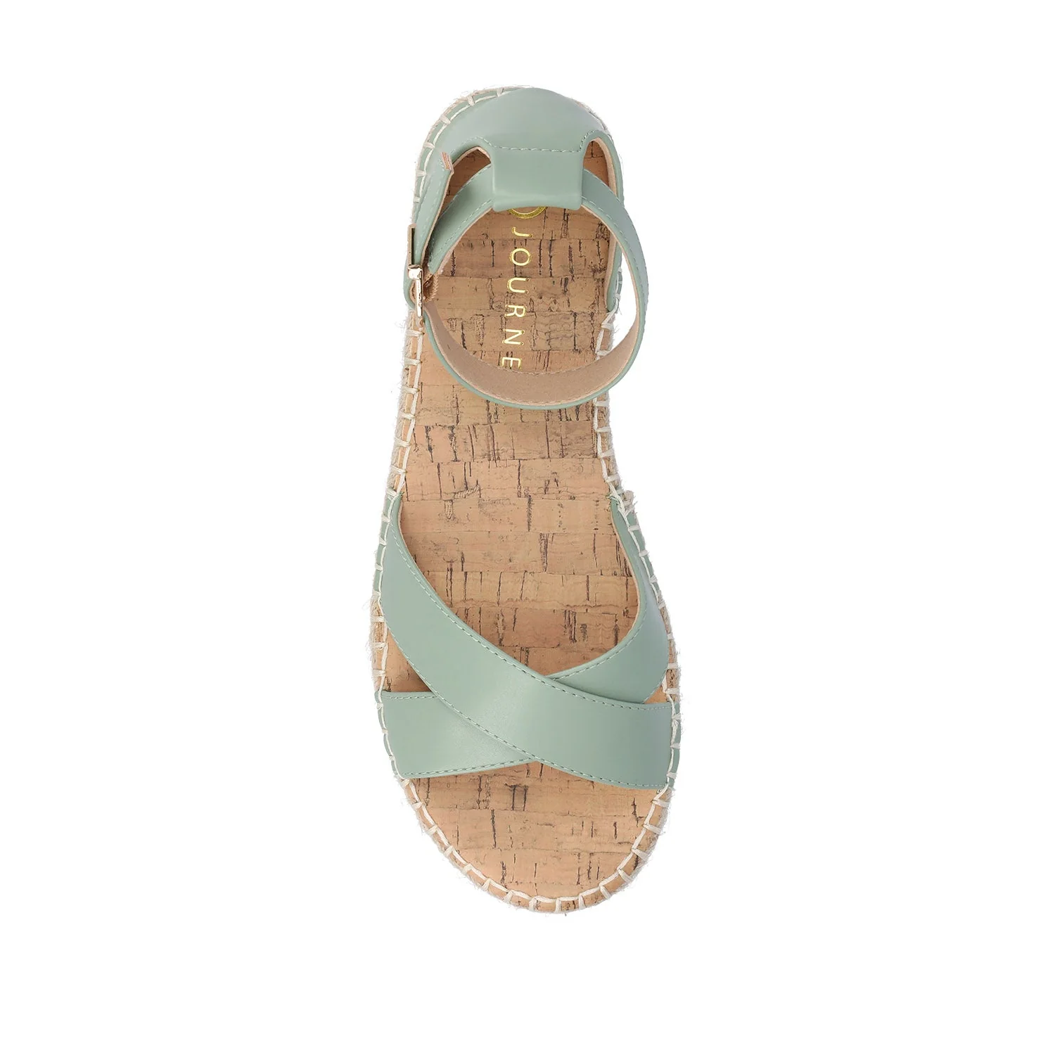 LYDDIA ESPADRILLE SANDALS IN WIDE - Green - Image 7