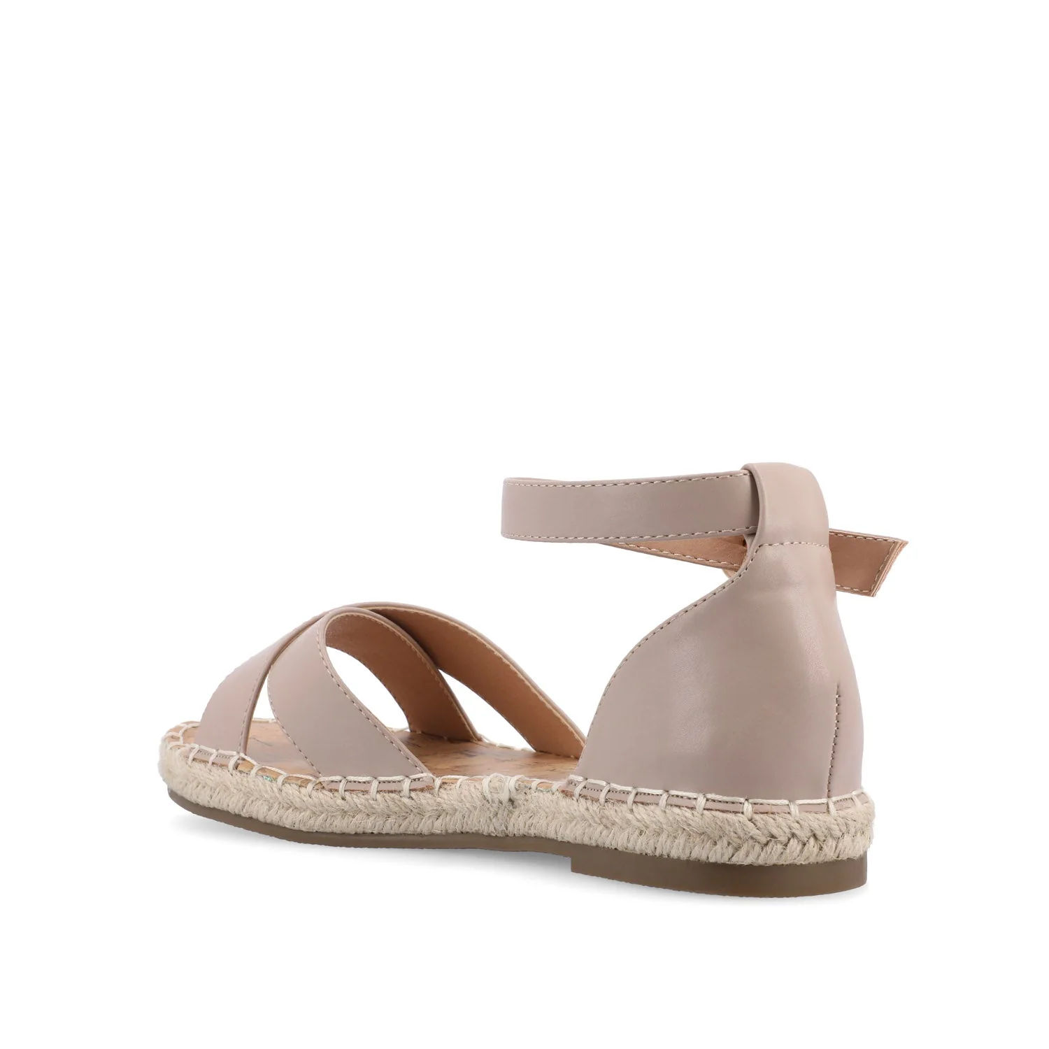 LYDDIA ESPADRILLE SANDALS IN WIDE - Taupe - Image 4
