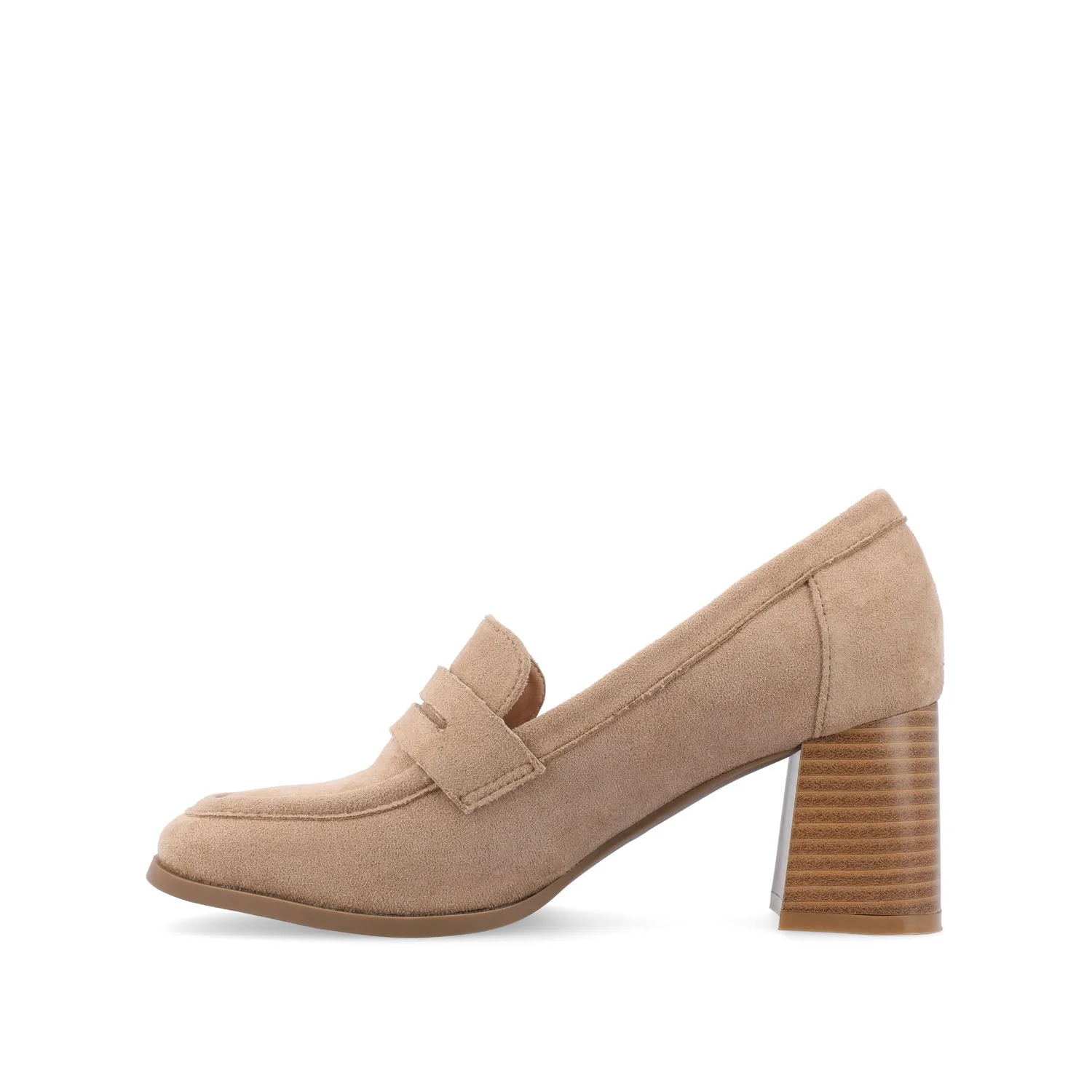 MALLEAH BLOCK HEEL LOAFERS - Black - Image 10
