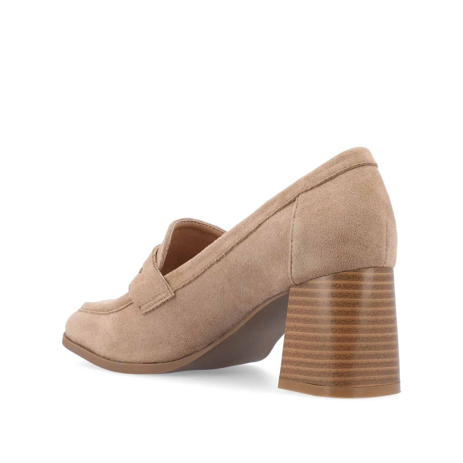 MALLEAH BLOCK HEEL LOAFERS - Black - Image 11