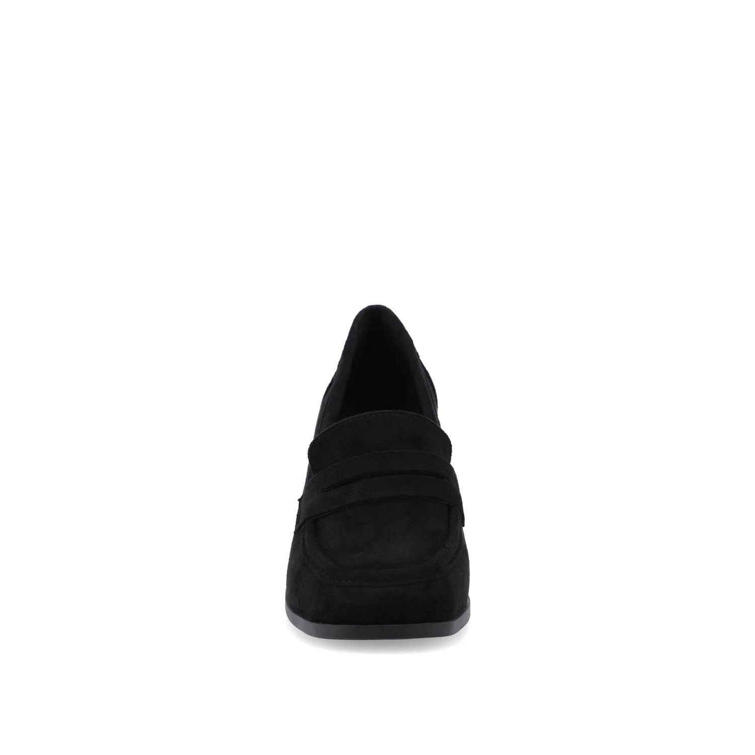 MALLEAH BLOCK HEEL LOAFERS - Black - Image 5
