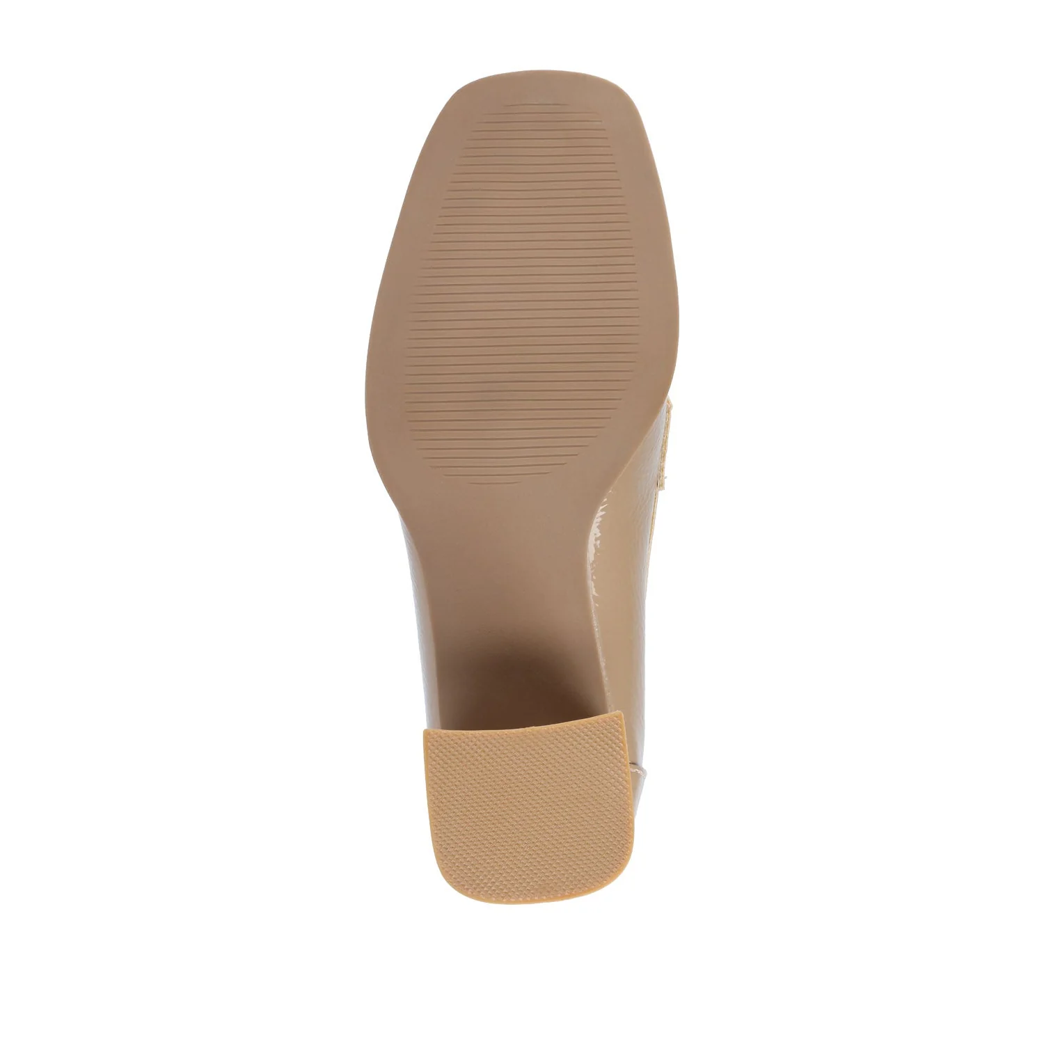 MALLEAH BLOCK HEEL LOAFERS - Patent Taupe - Image 9