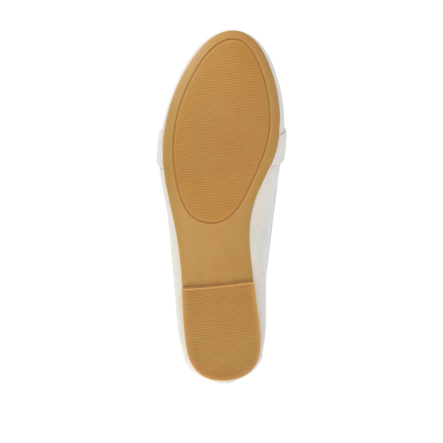 MARCI LOAFER FLATS IN FAUX SUEDE - Bone - Image 8