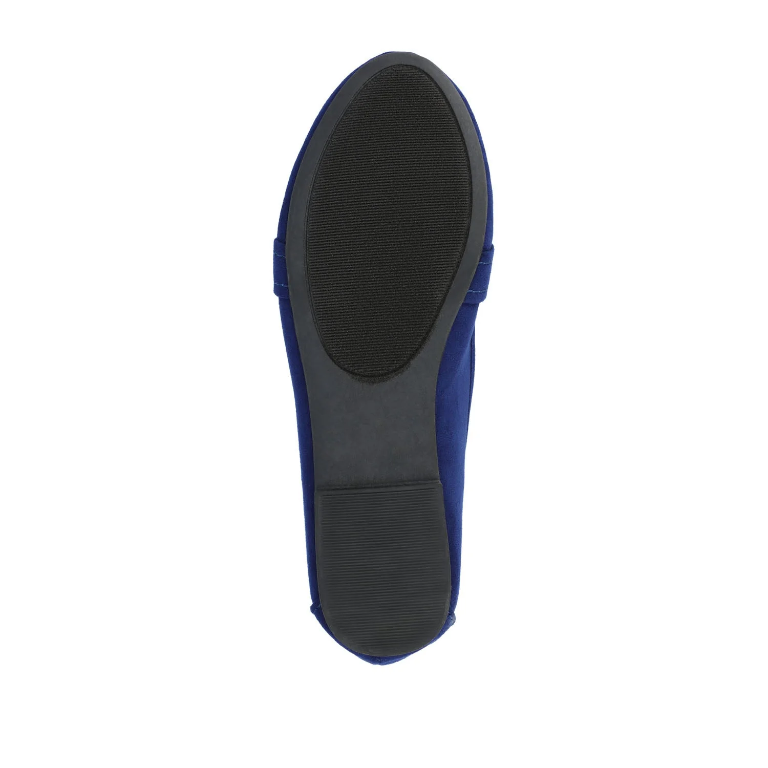 MARCI LOAFER FLATS IN FAUX SUEDE - Navy Nubuck - Image 8