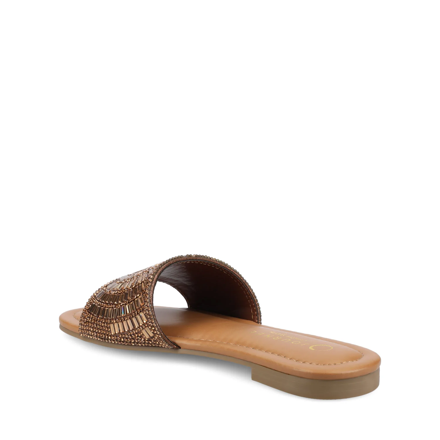 MARIA SLIP ON SANDALS - Gold - Image 3