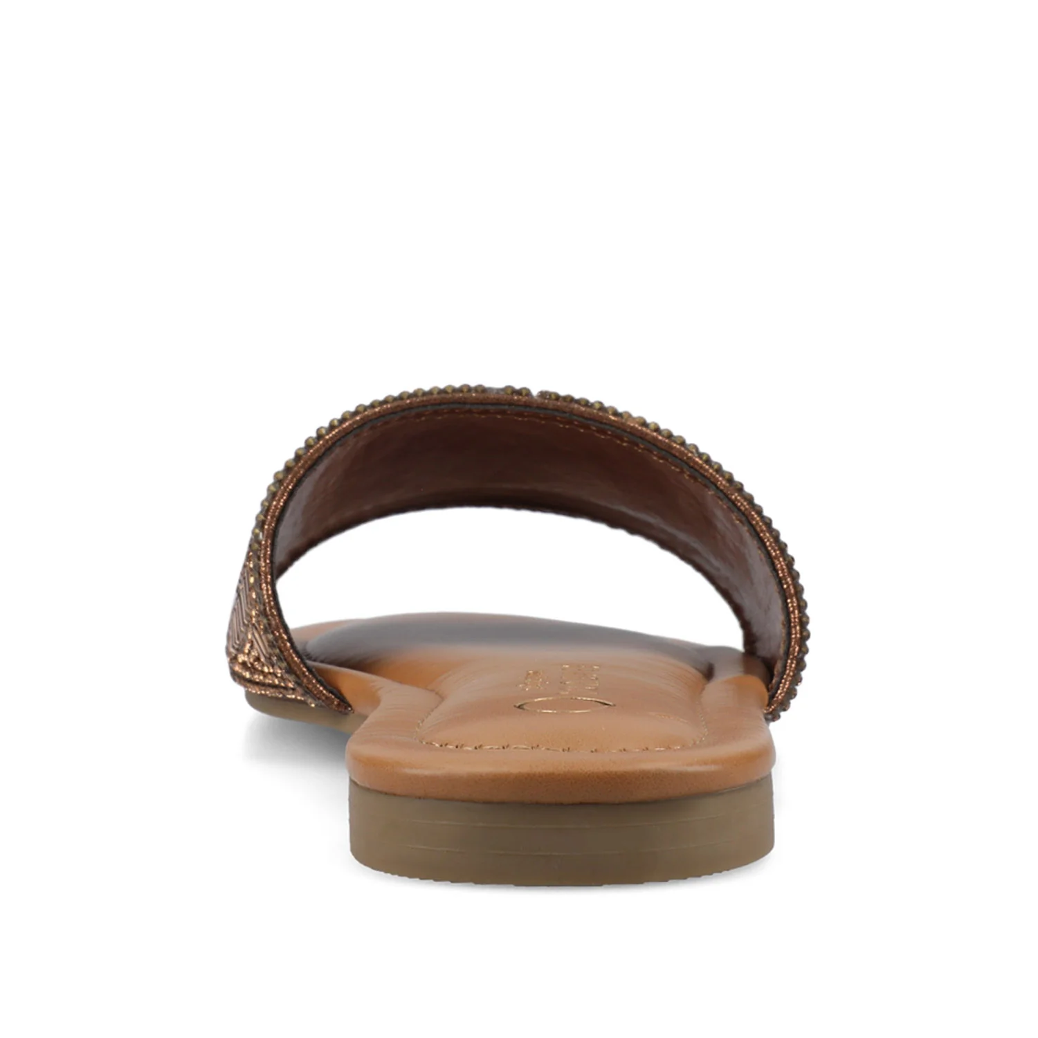 MARIA SLIP ON SANDALS - Gold - Image 6