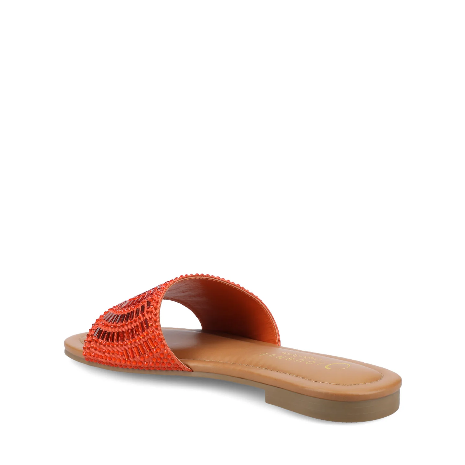 MARIA SLIP ON SANDALS - Orange - Image 3
