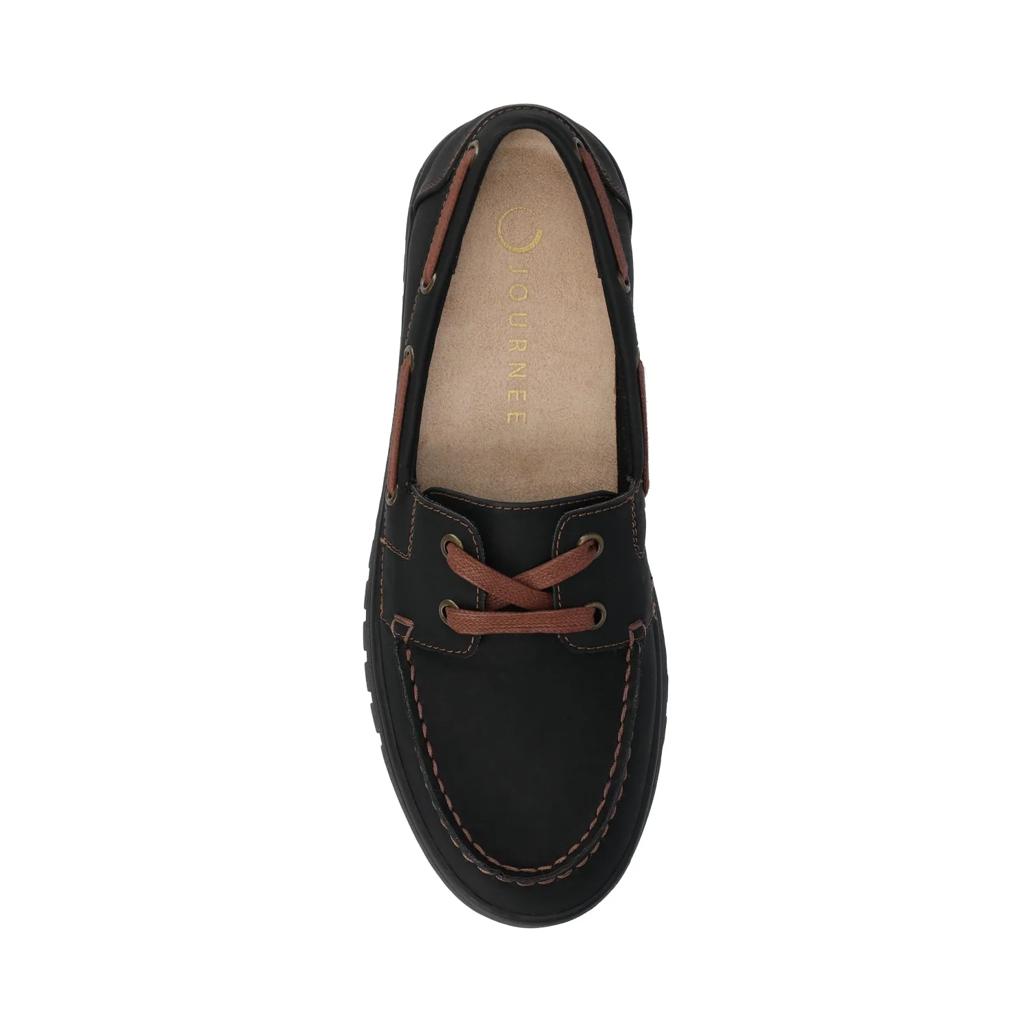 MARION BOAT SHOE LOAFER - Black - Image 4