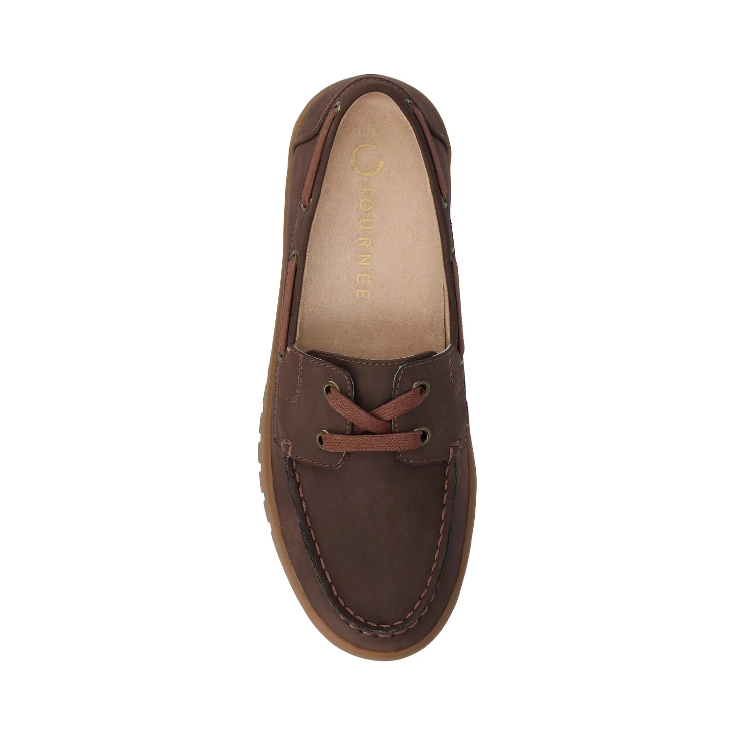 MARION BOAT SHOE LOAFER - Chocolate - Image 4