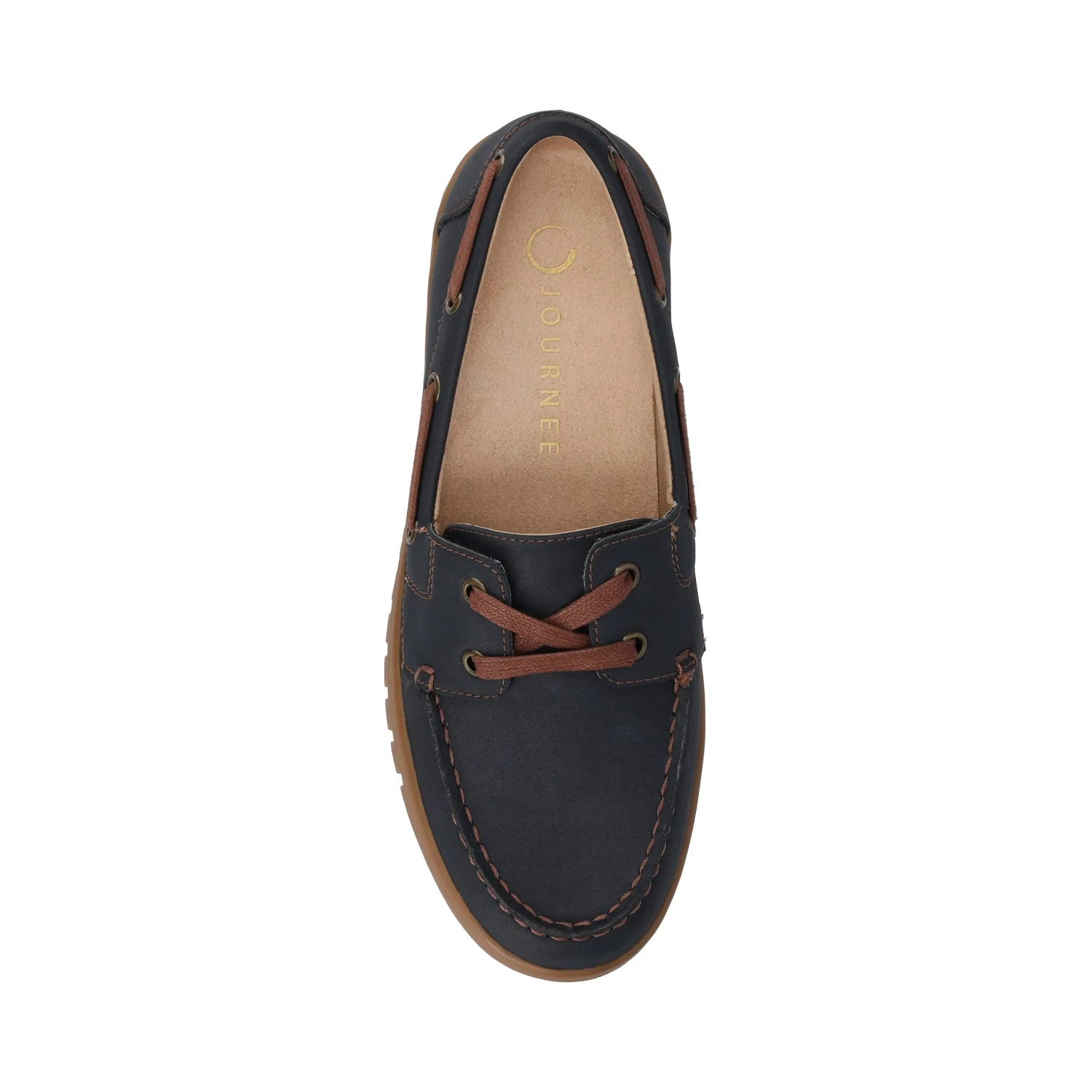 MARION BOAT SHOE LOAFER - Navy - Image 4