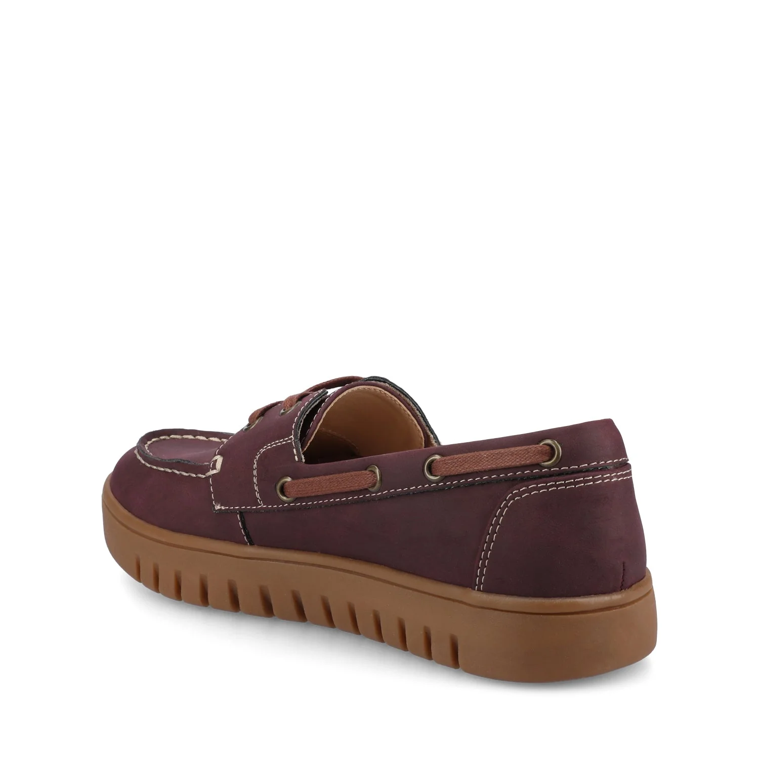 MARION BOAT SHOE LOAFER - Oxblood - Image 3