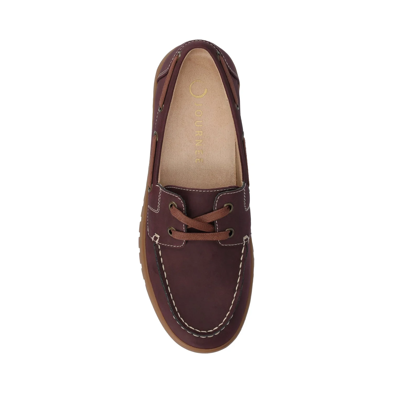 MARION BOAT SHOE LOAFER - Oxblood - Image 4