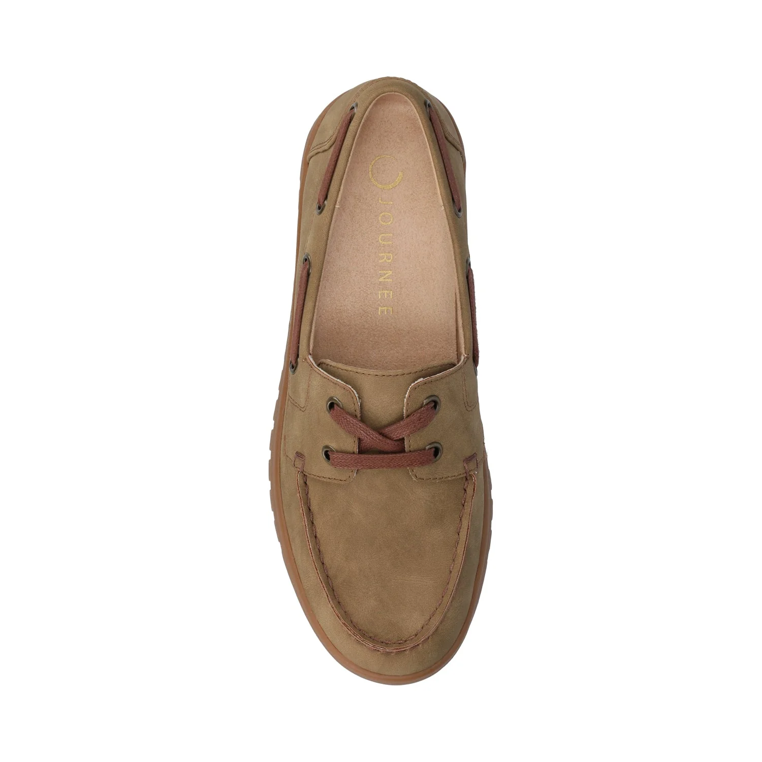 MARION BOAT SHOE LOAFER - Tan - Image 4