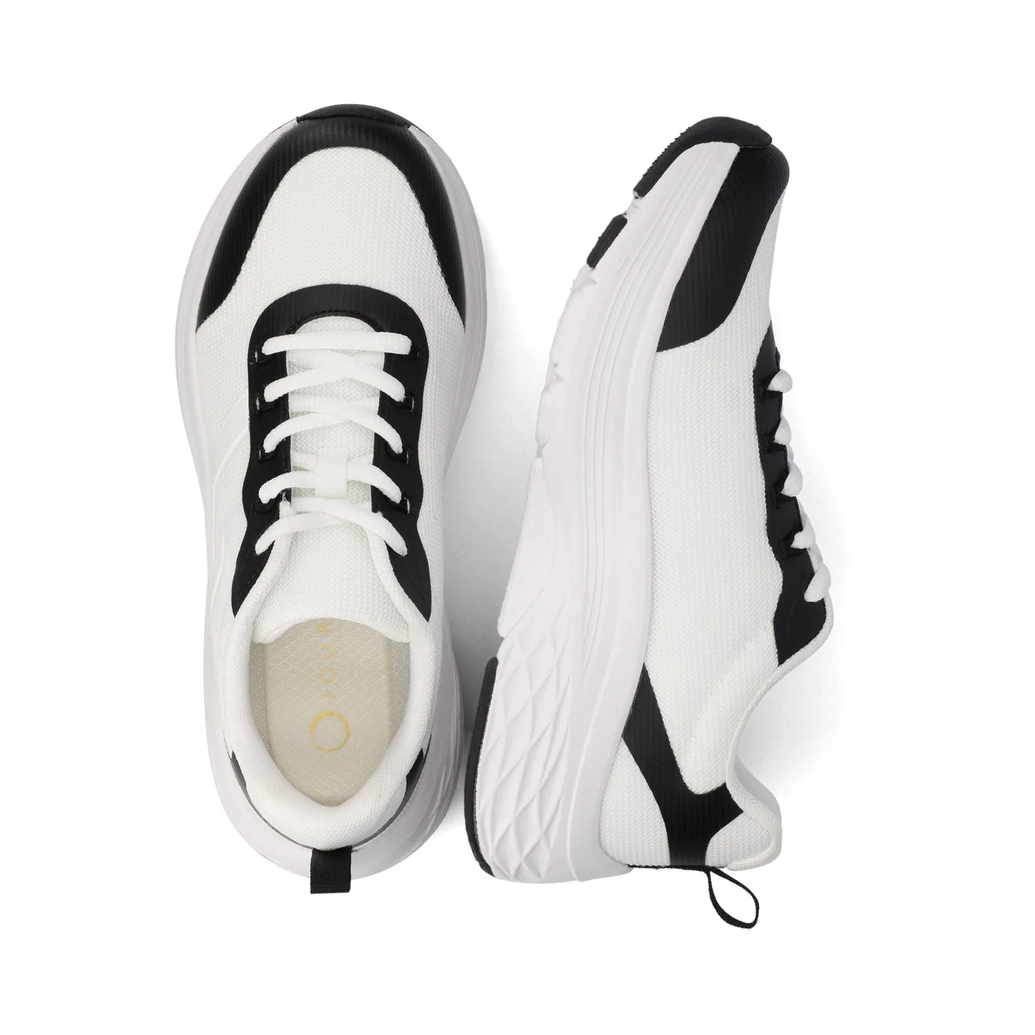 MARSHEL CASUAL SNEAKERS - White/Black - Image 3