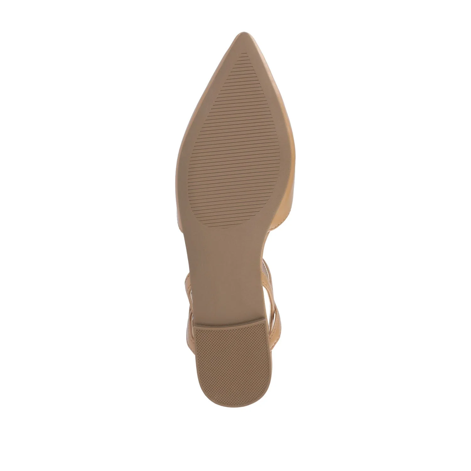 MARTINE SLINGBACK FLATS IN WARM SHADES - Caramel - Image 9