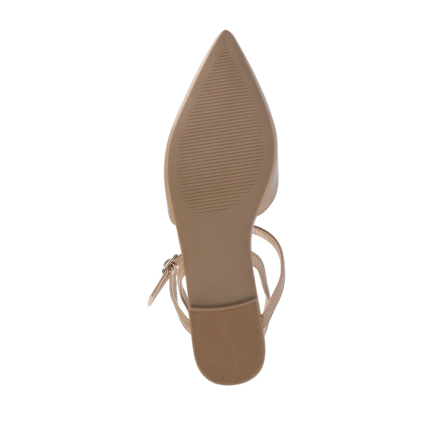 MARTINE SLINGBACK FLATS IN COOL SHADES - Mocha - Image 8