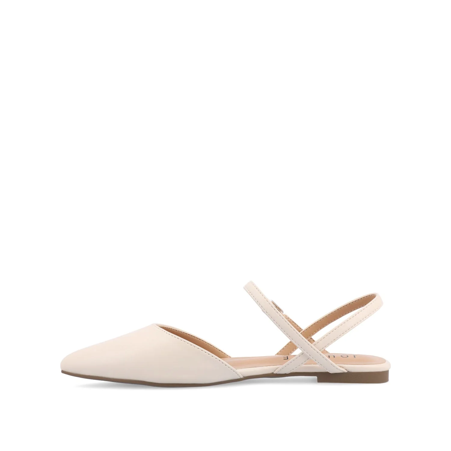 MARTINE SLINGBACK FLATS IN COOL SHADES - Porcelain - Image 3