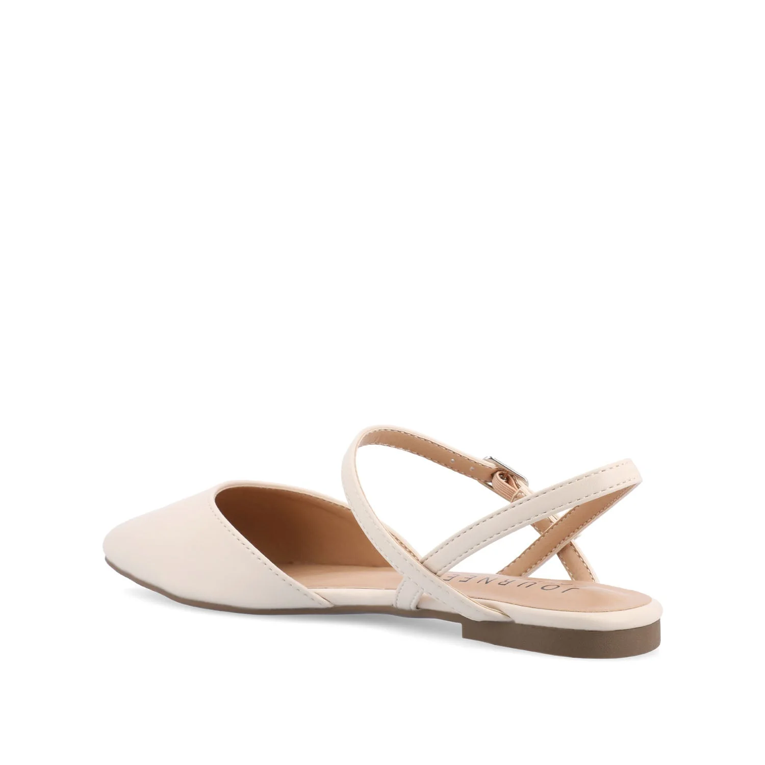 MARTINE SLINGBACK FLATS IN COOL SHADES - Porcelain - Image 4