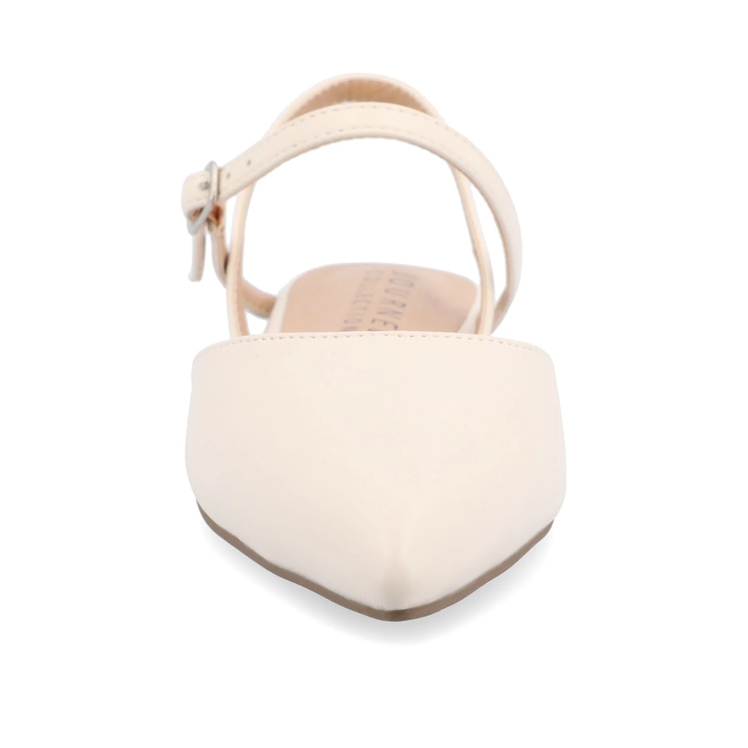 MARTINE SLINGBACK FLATS IN COOL SHADES - Porcelain - Image 5