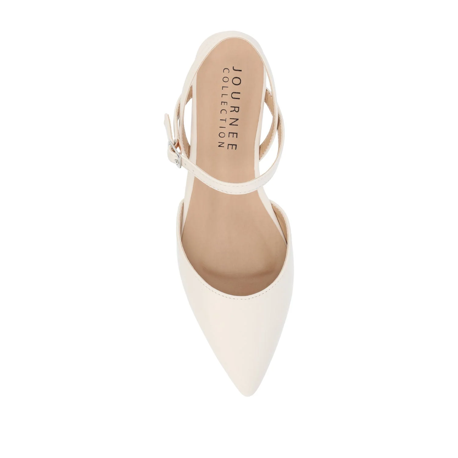 MARTINE SLINGBACK FLATS IN COOL SHADES - Porcelain - Image 6