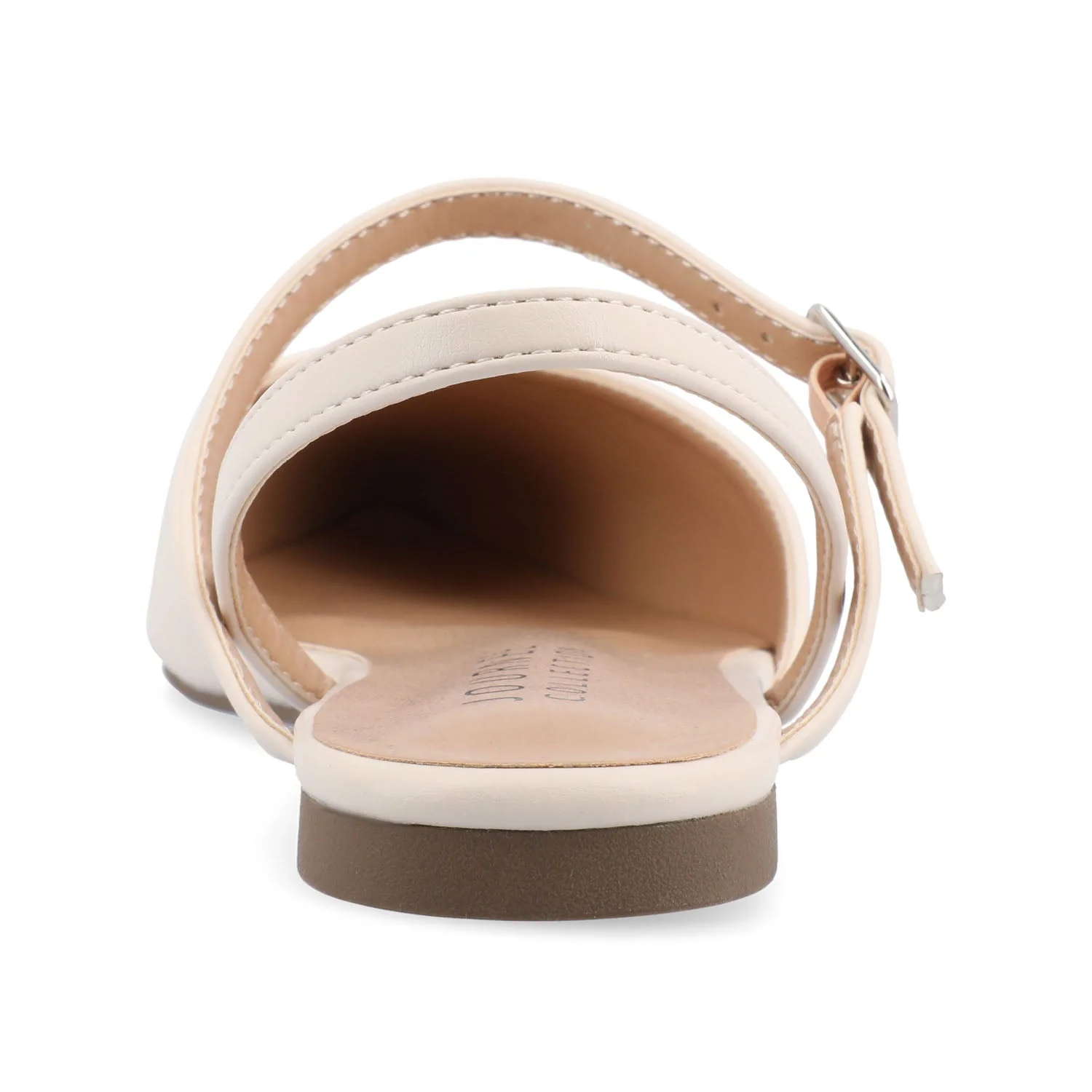 MARTINE SLINGBACK FLATS IN COOL SHADES - Porcelain - Image 7