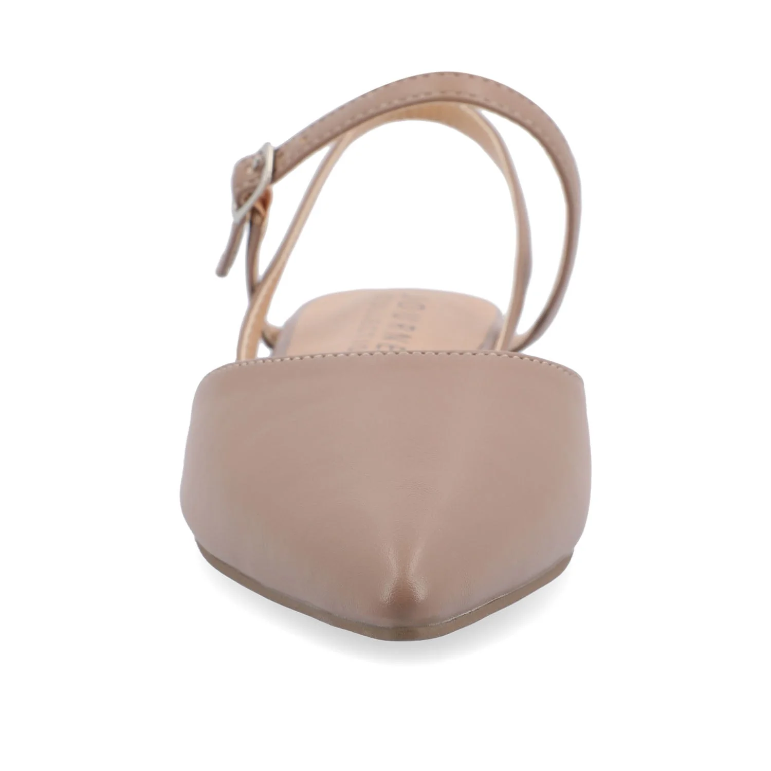 MARTINE SLINGBACK FLATS IN COOL SHADES - Rosewood - Image 4