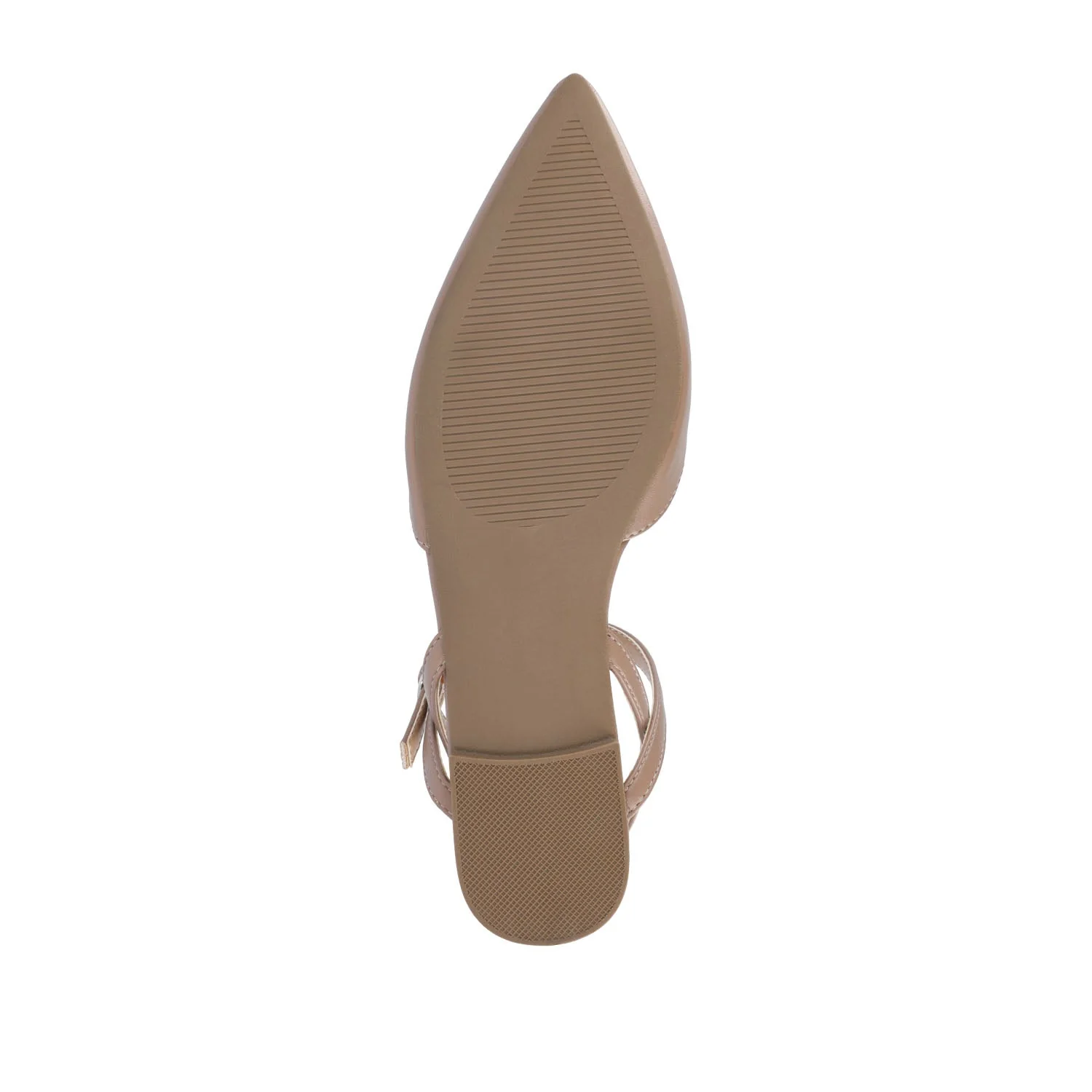 MARTINE SLINGBACK FLATS IN COOL SHADES - Rosewood - Image 9