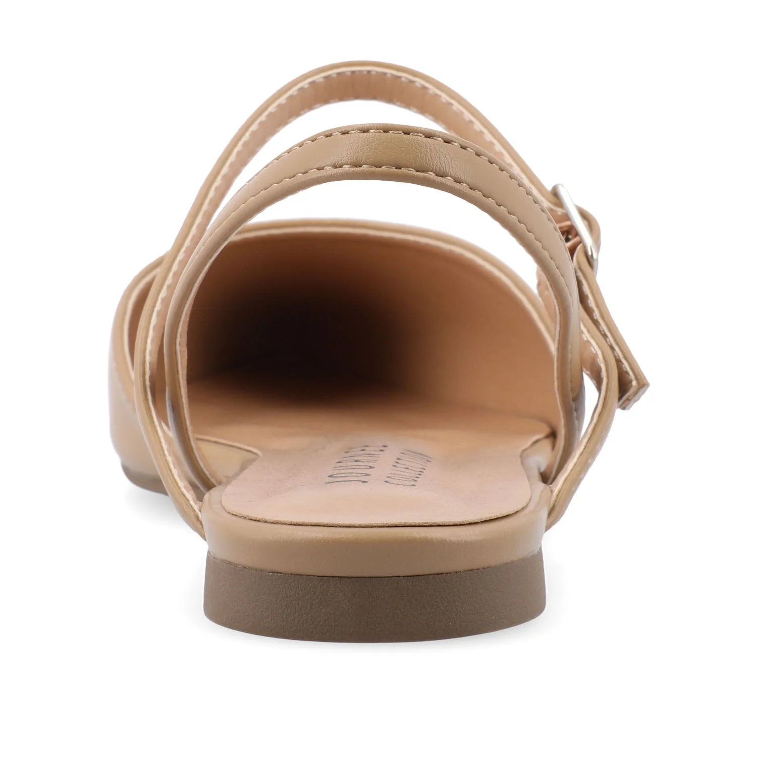 MARTINE SLINGBACK FLATS IN WARM SHADES - Honey - Image 7