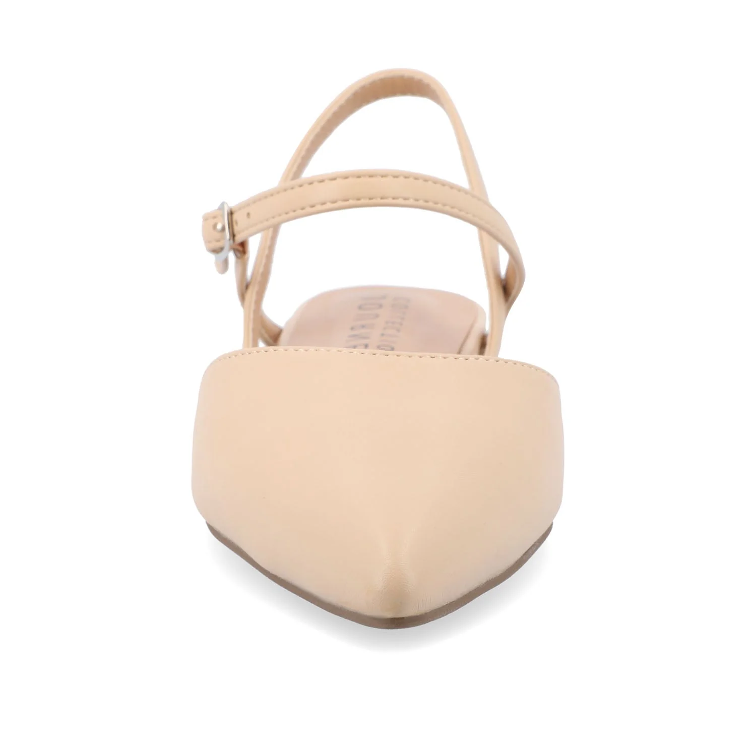 MARTINE SLINGBACK FLATS IN WARM SHADES - Honey - Image 9