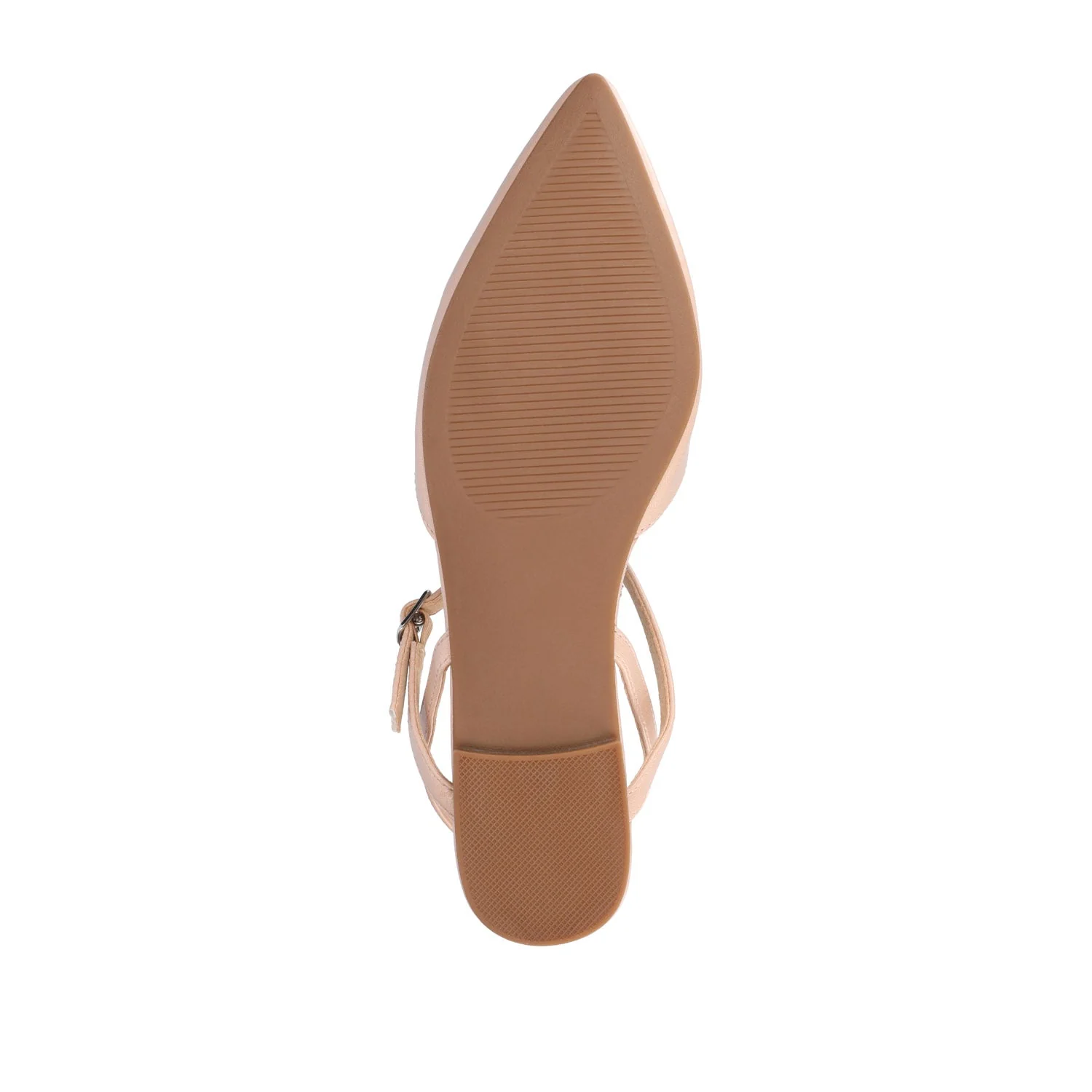 MARTINE SLINGBACK FLATS IN VEGAN LEATHER - Blush PU - Image 8