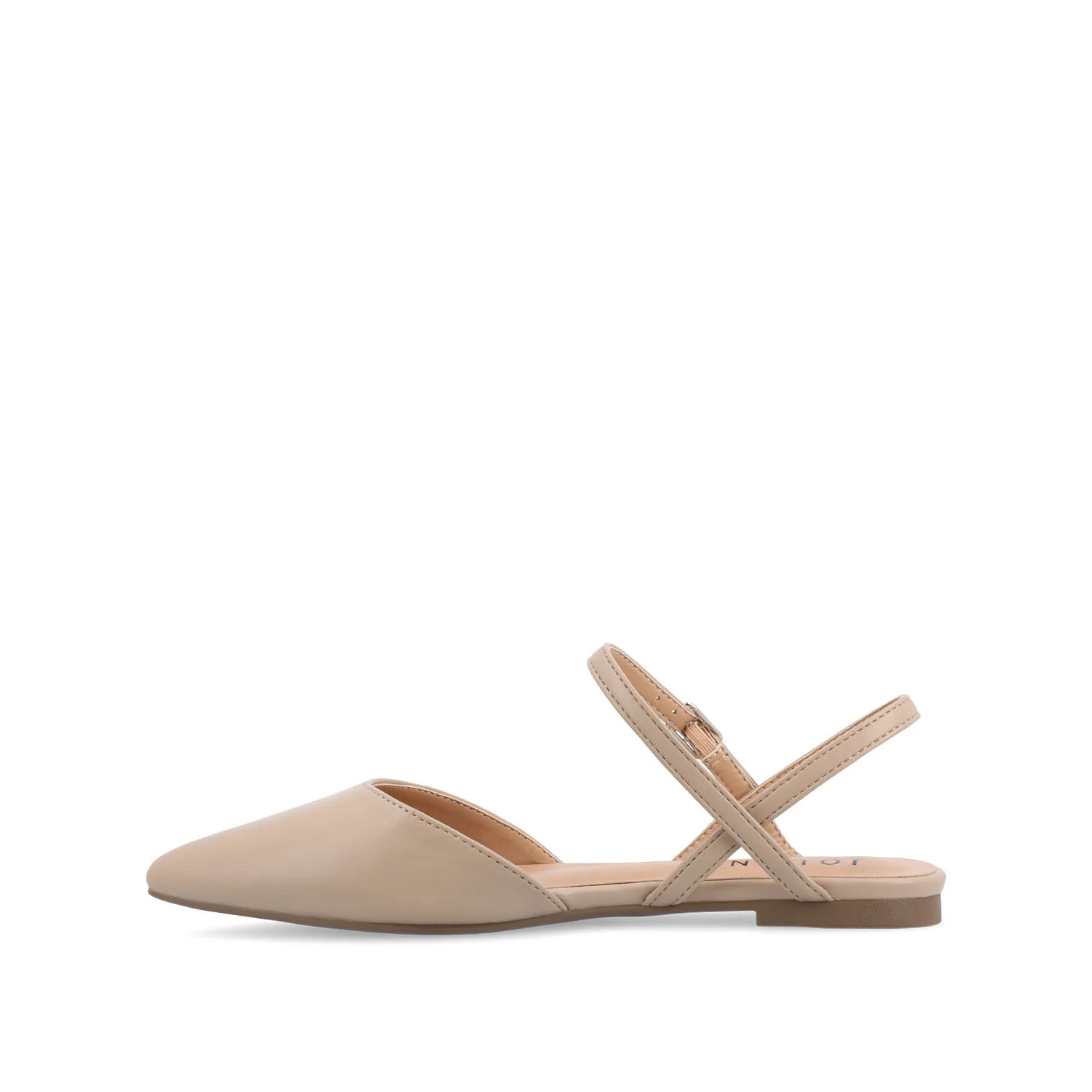 MARTINE SLINGBACK FLATS IN WARM SHADES - Wheat - Image 3