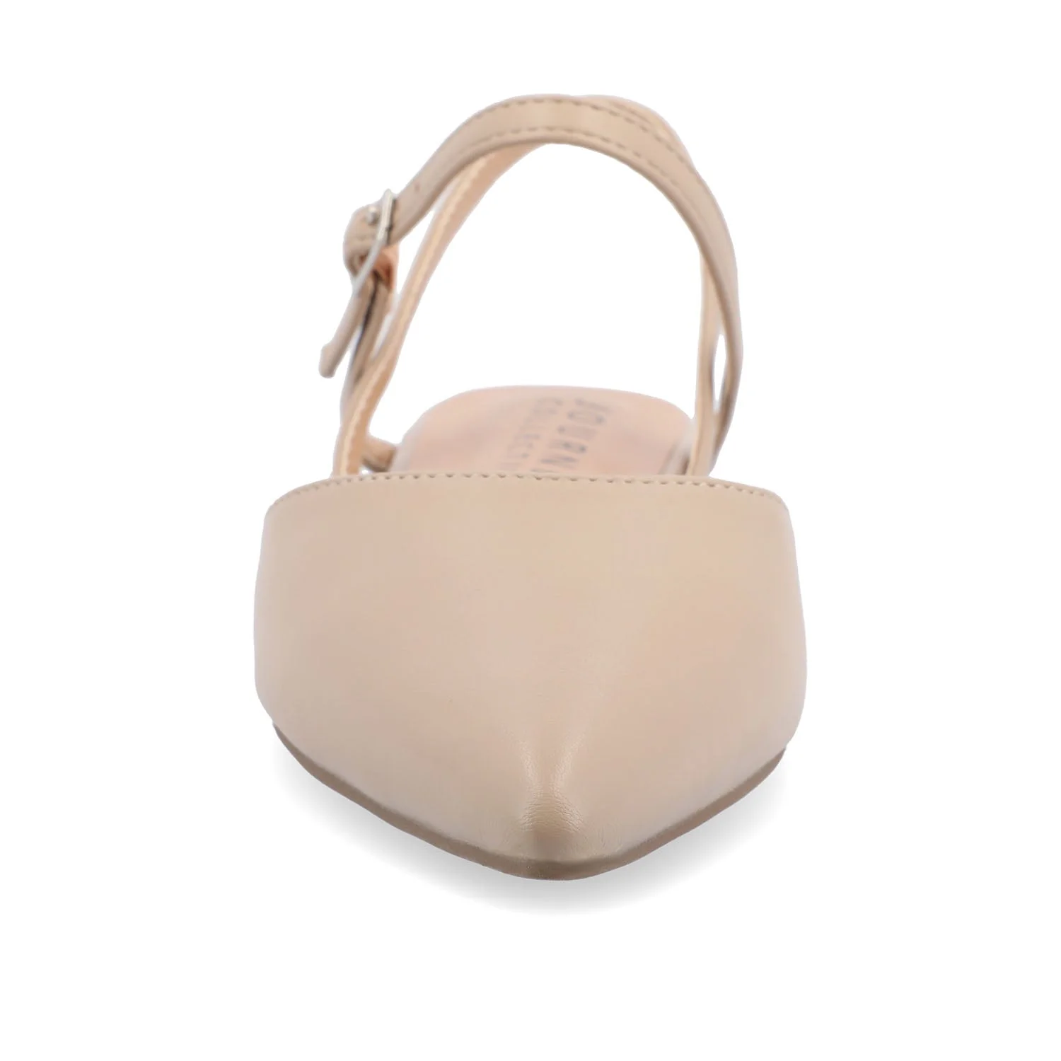 MARTINE SLINGBACK FLATS IN WARM SHADES - Wheat - Image 4