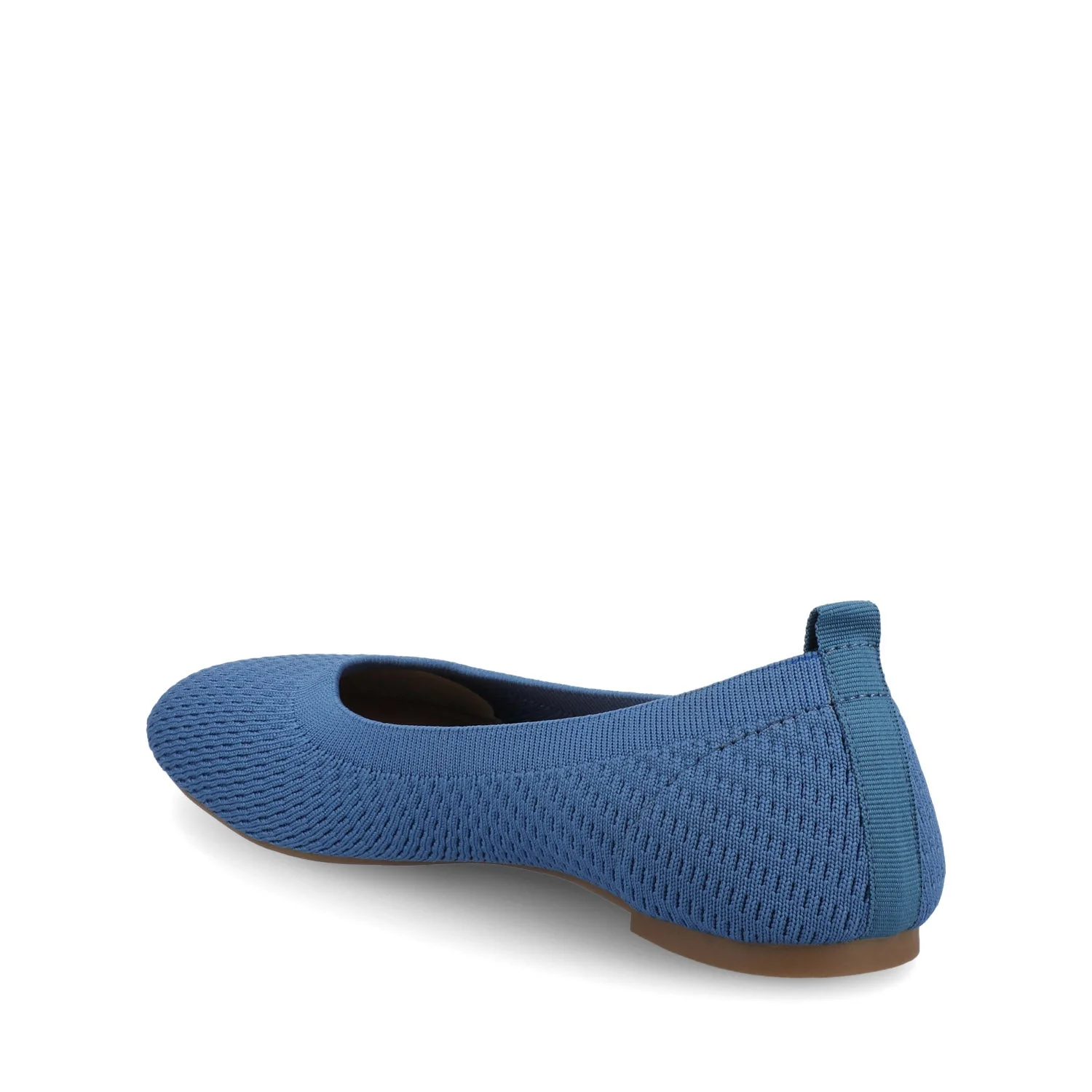 MARYANN KNIT FABRIC BALLET FLATS - Blue Knit - Image 3