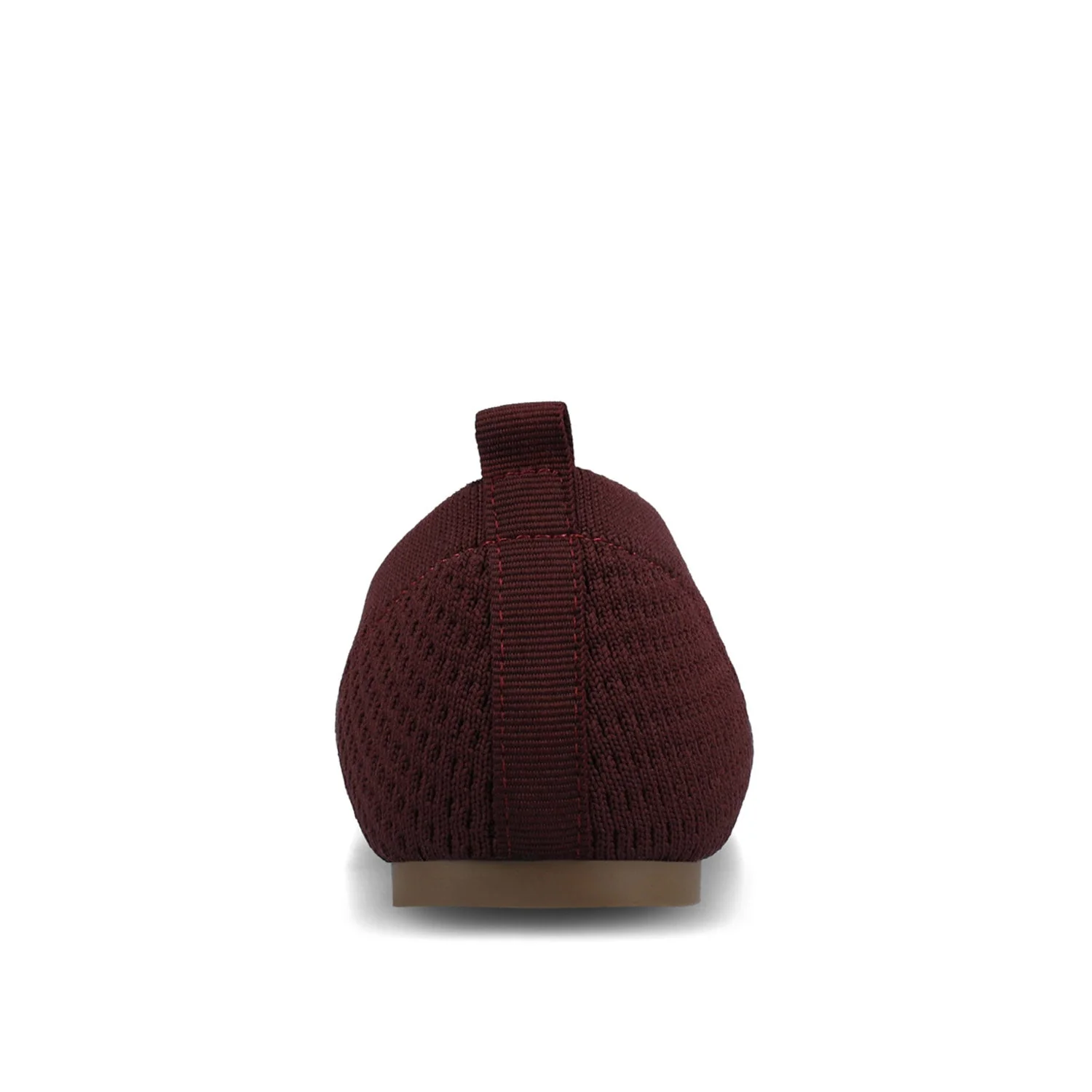 MARYANN KNIT FABRIC BALLET FLATS - Plum Knit - Image 6