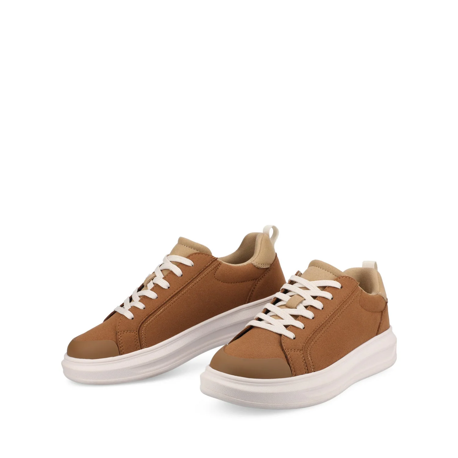 MEEYA CASUAL LACE UP SNEAKERS - Brown - Image 2