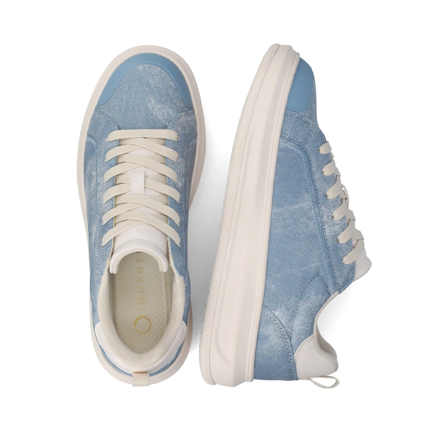 MEEYA CASUAL LACE UP SNEAKERS - Denim - Image 3