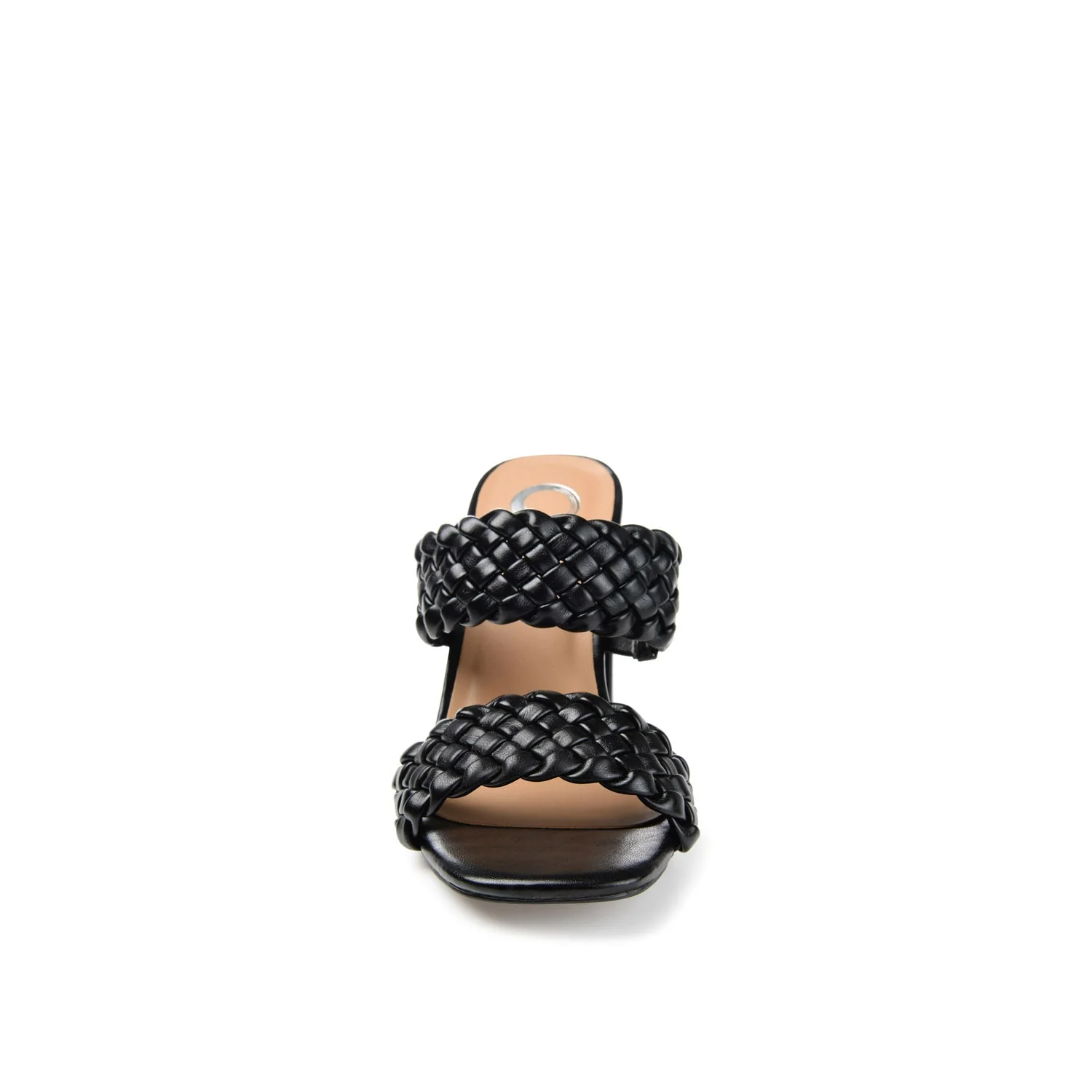MELISSA MULE BLOCK HEELS IN VEGAN LEATHER - Black - Image 5
