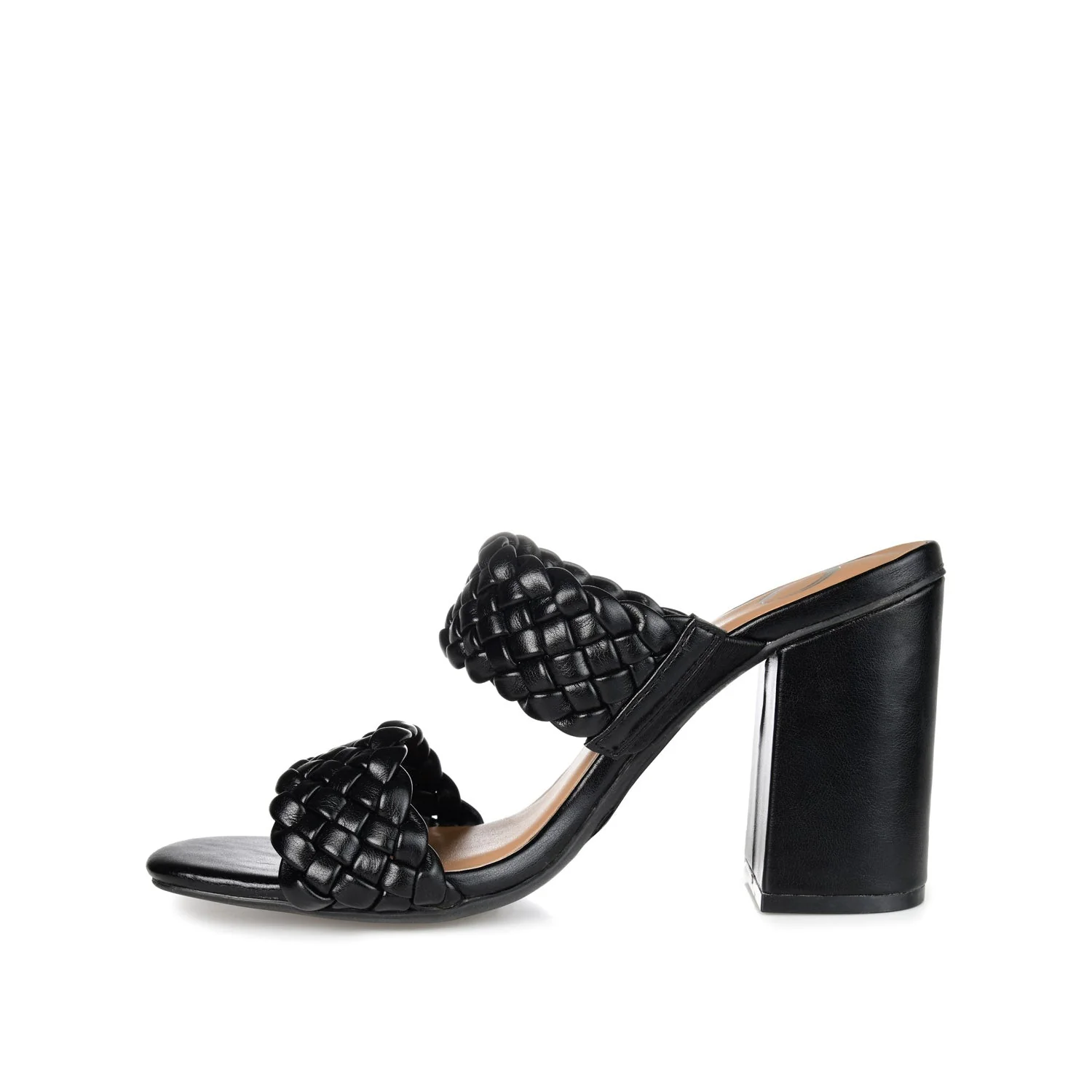 MELISSA MULE BLOCK HEELS IN WIDE - Black - Image 3