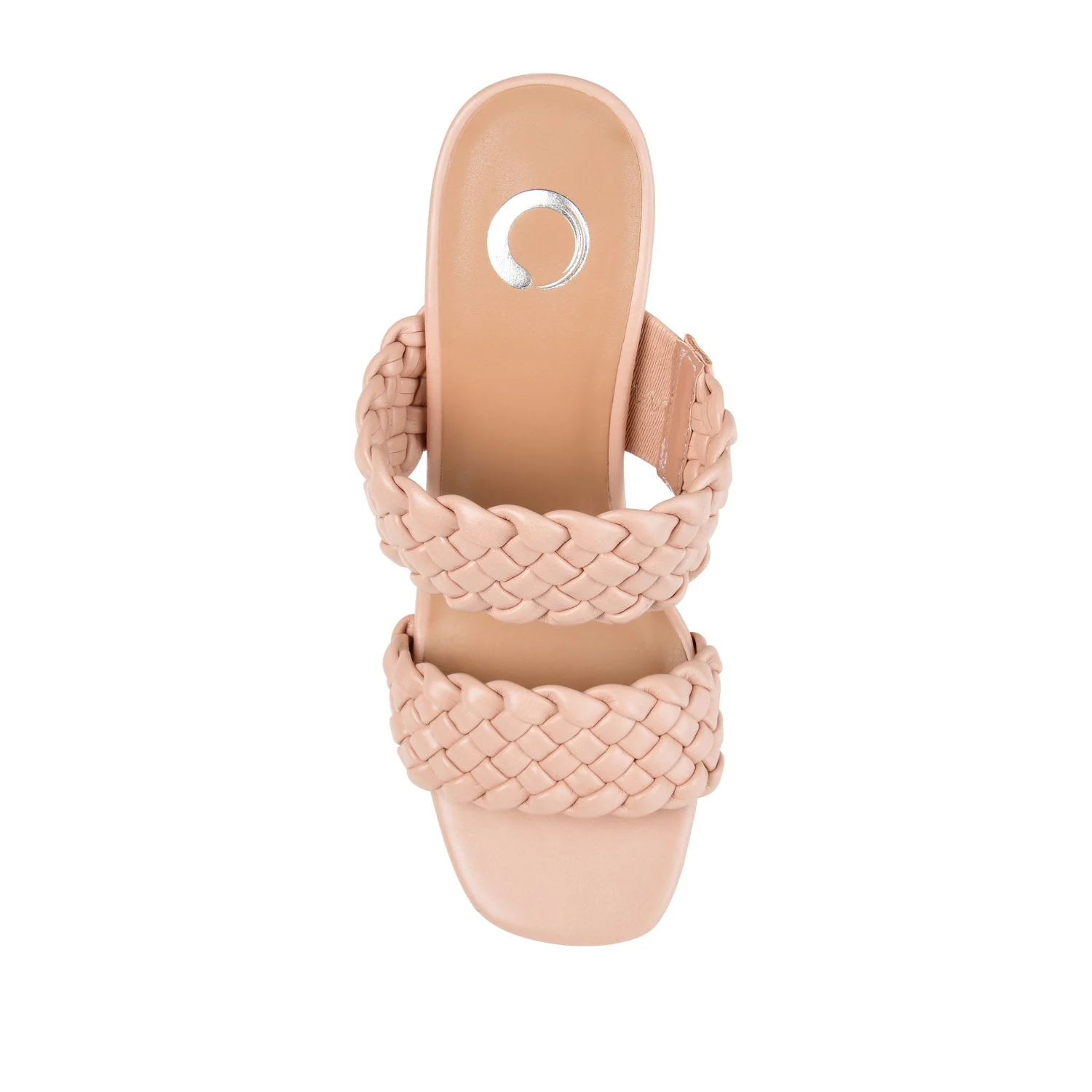 MELISSA MULE BLOCK HEELS IN WIDE - Blush - Image 6