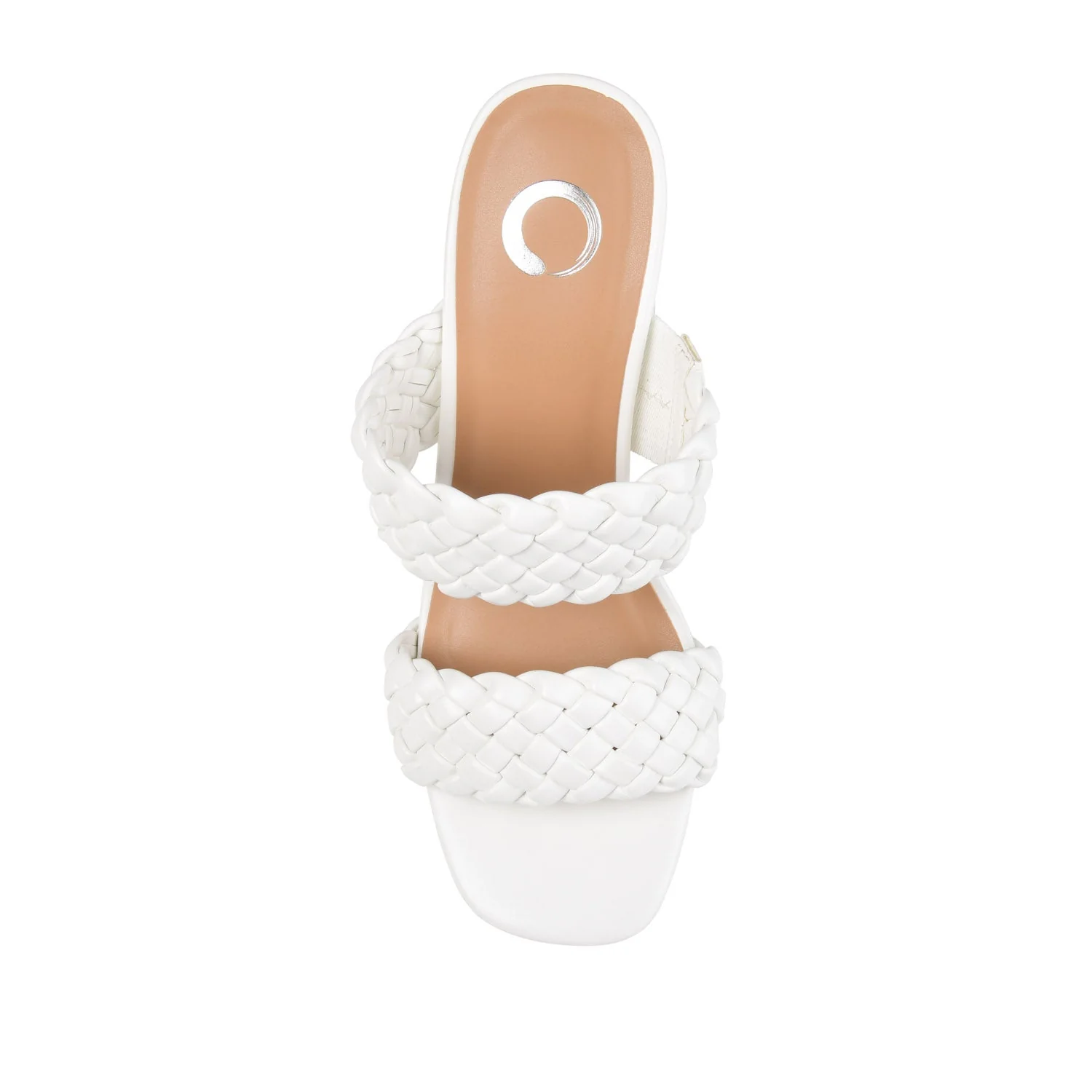 MELISSA MULE BLOCK HEELS IN VEGAN LEATHER - White - Image 6