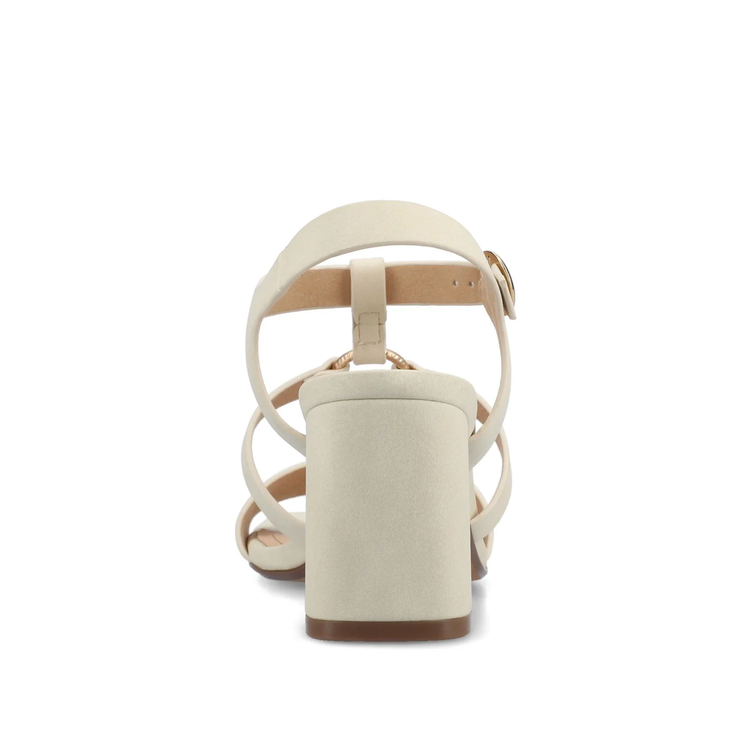 MERISOL ANKLE STRAP HEELS - Bone - Image 6