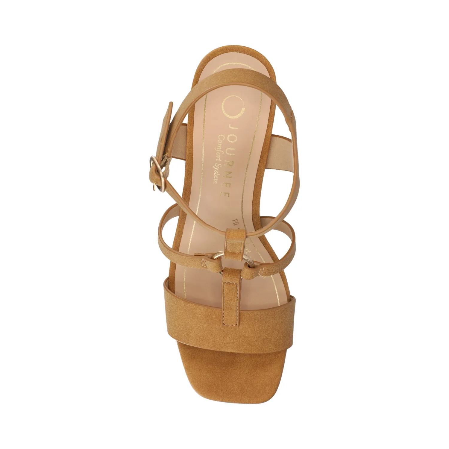 MERISOL ANKLE STRAP HEELS - Brown - Image 4