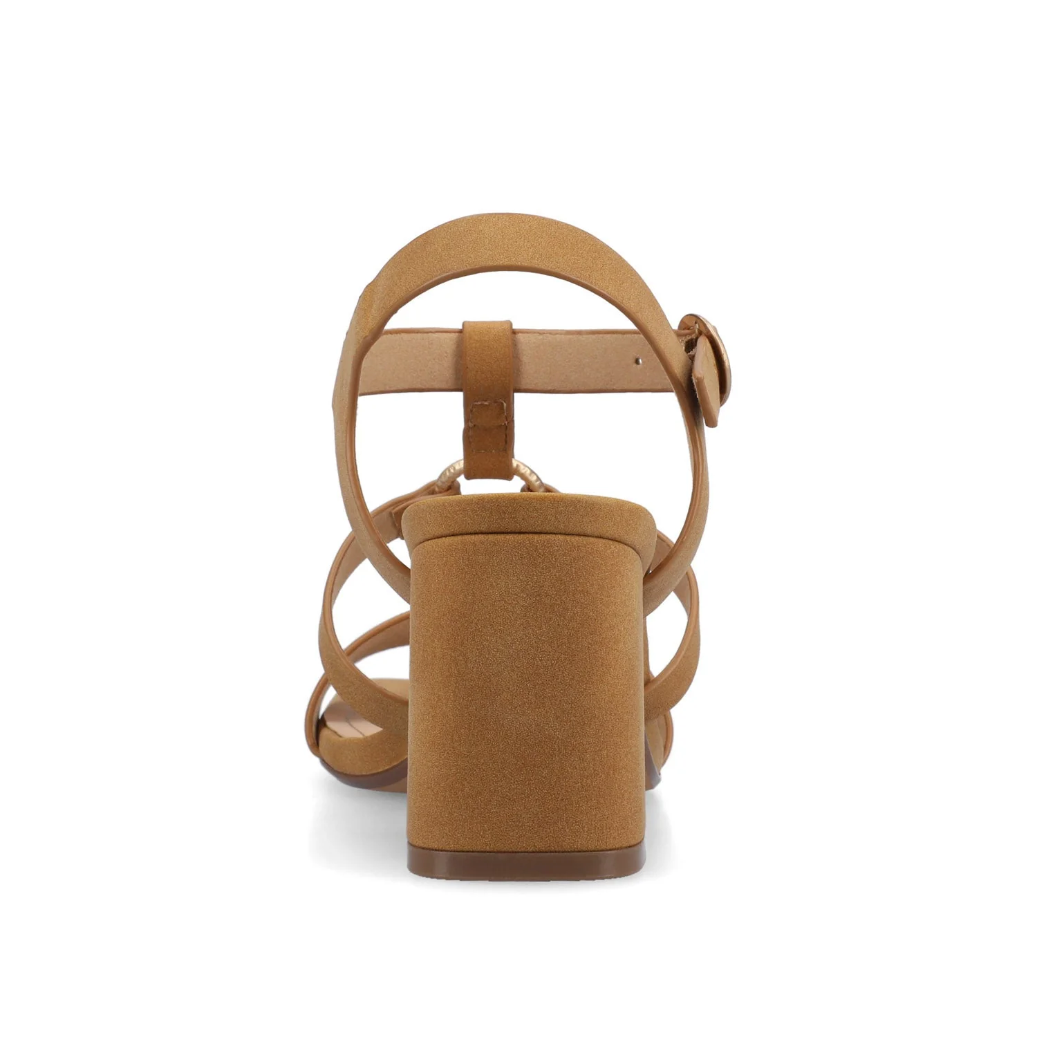MERISOL ANKLE STRAP HEELS - Brown - Image 6